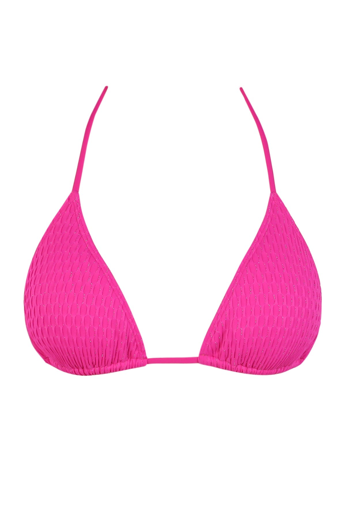 Pacifica Pink Diamond Lurex Tiana Triangle Top