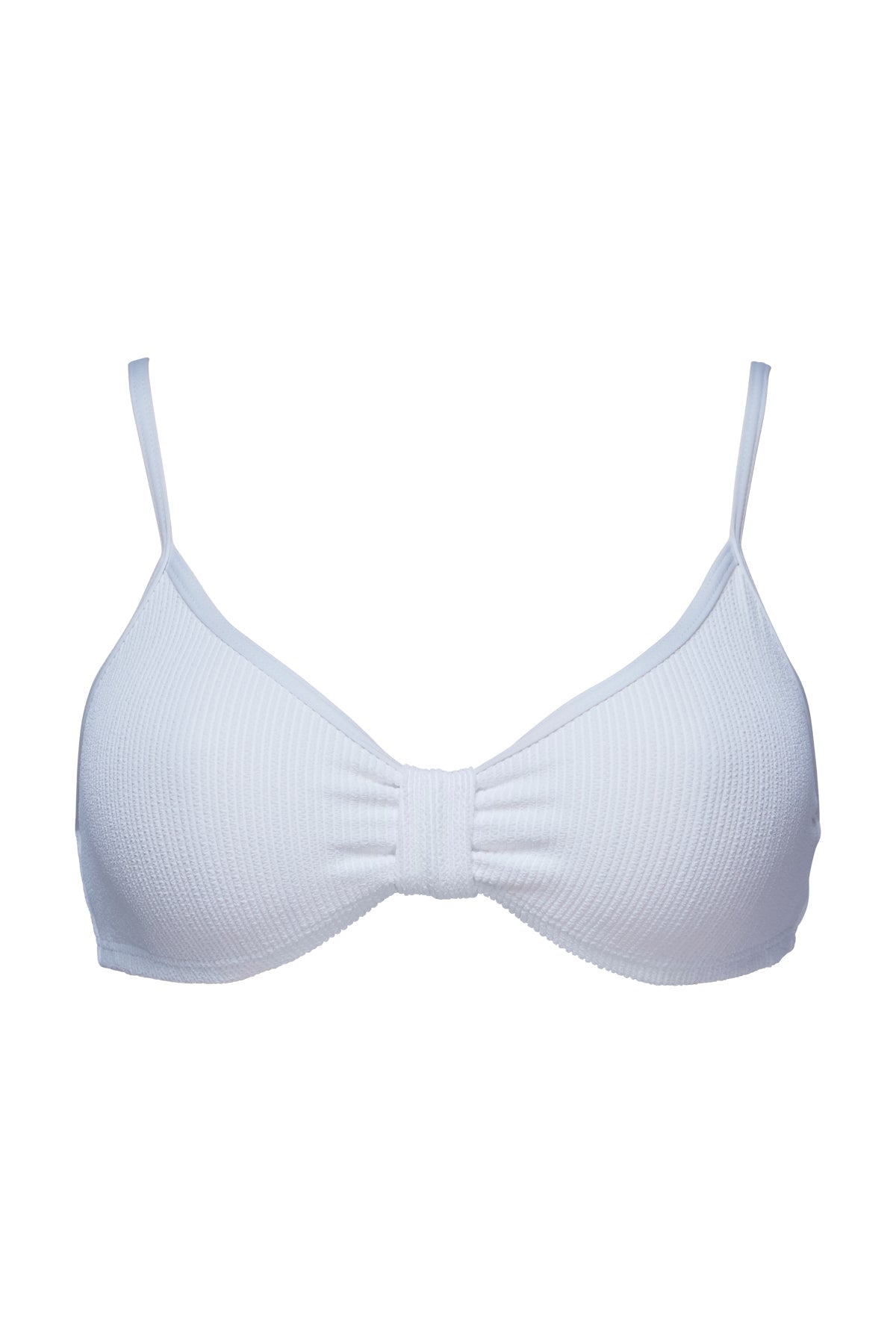 Pacifica Coconut Sorbet Indie Bralette Top with Trim