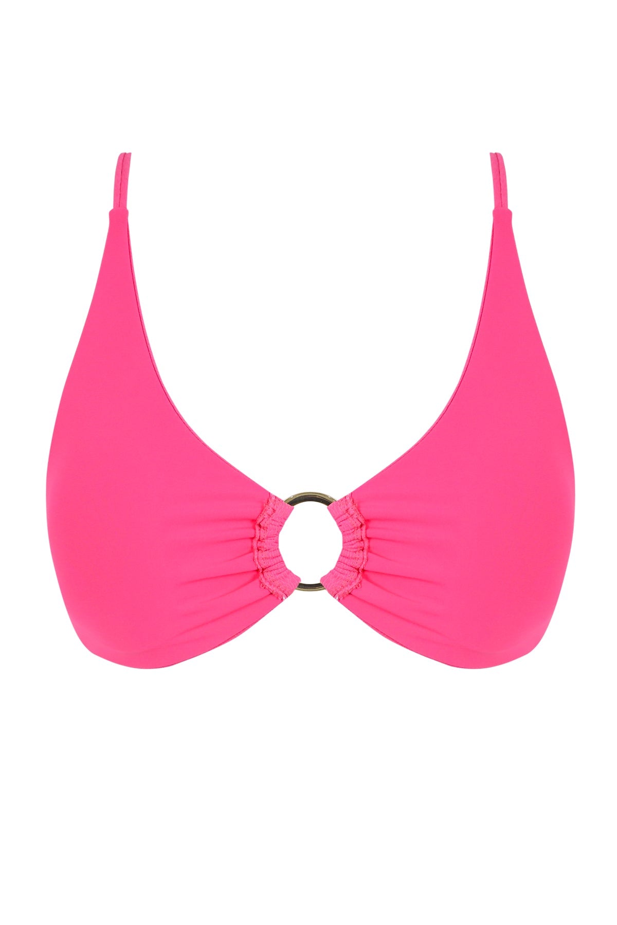 Sunsets Posy Pink Crepe Carrie Crossback Top