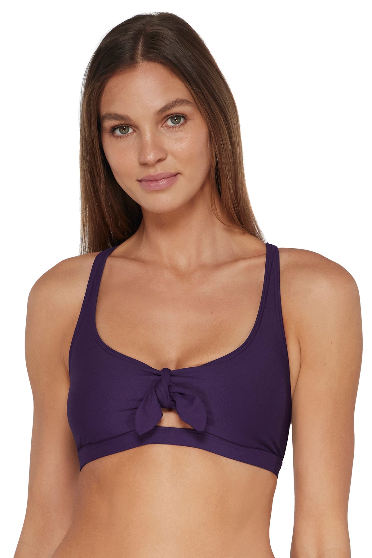 Sunsets Paradise Plum Brandi Bralette Top