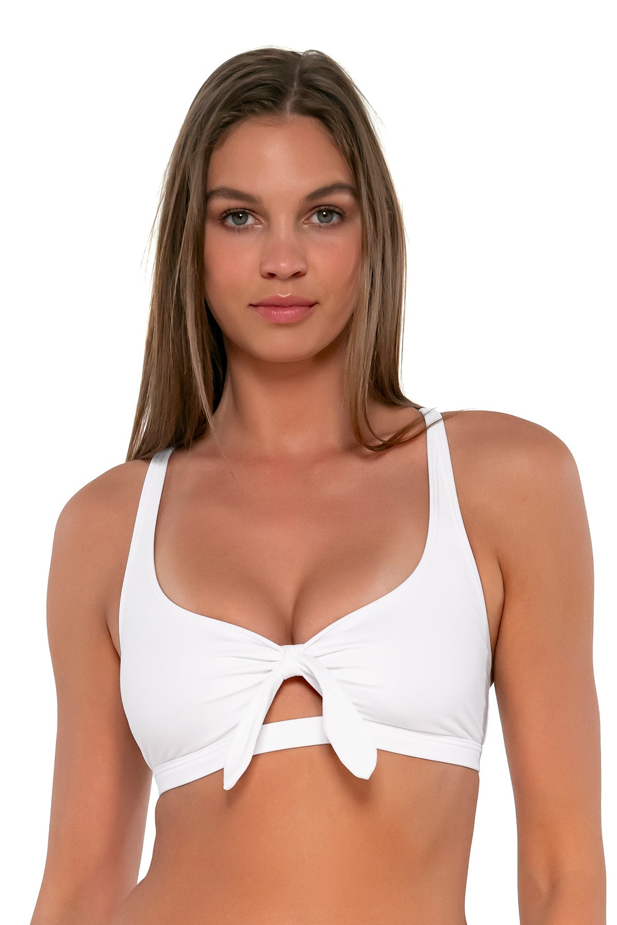 Sunsets White Lily Brandi Bralette Top