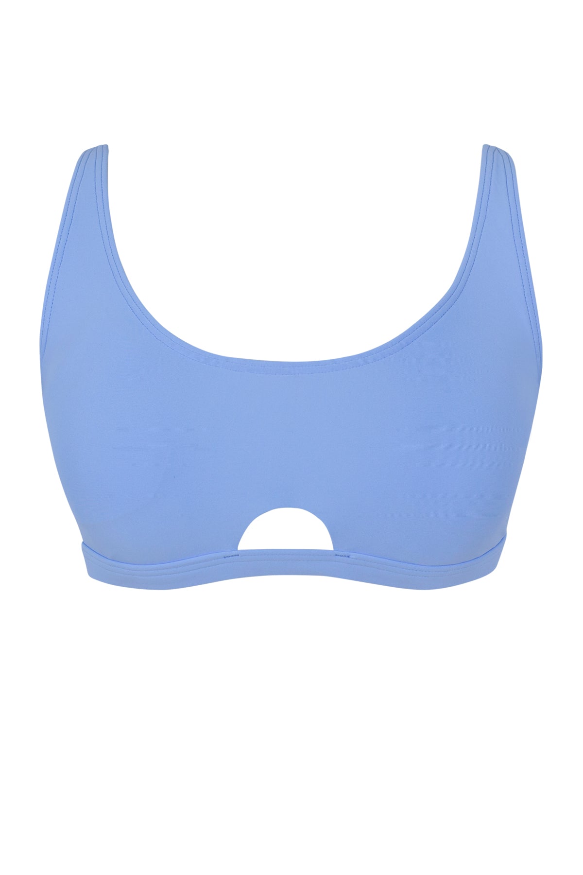 Sunsets Blue Whisper Brandi Bralette Top