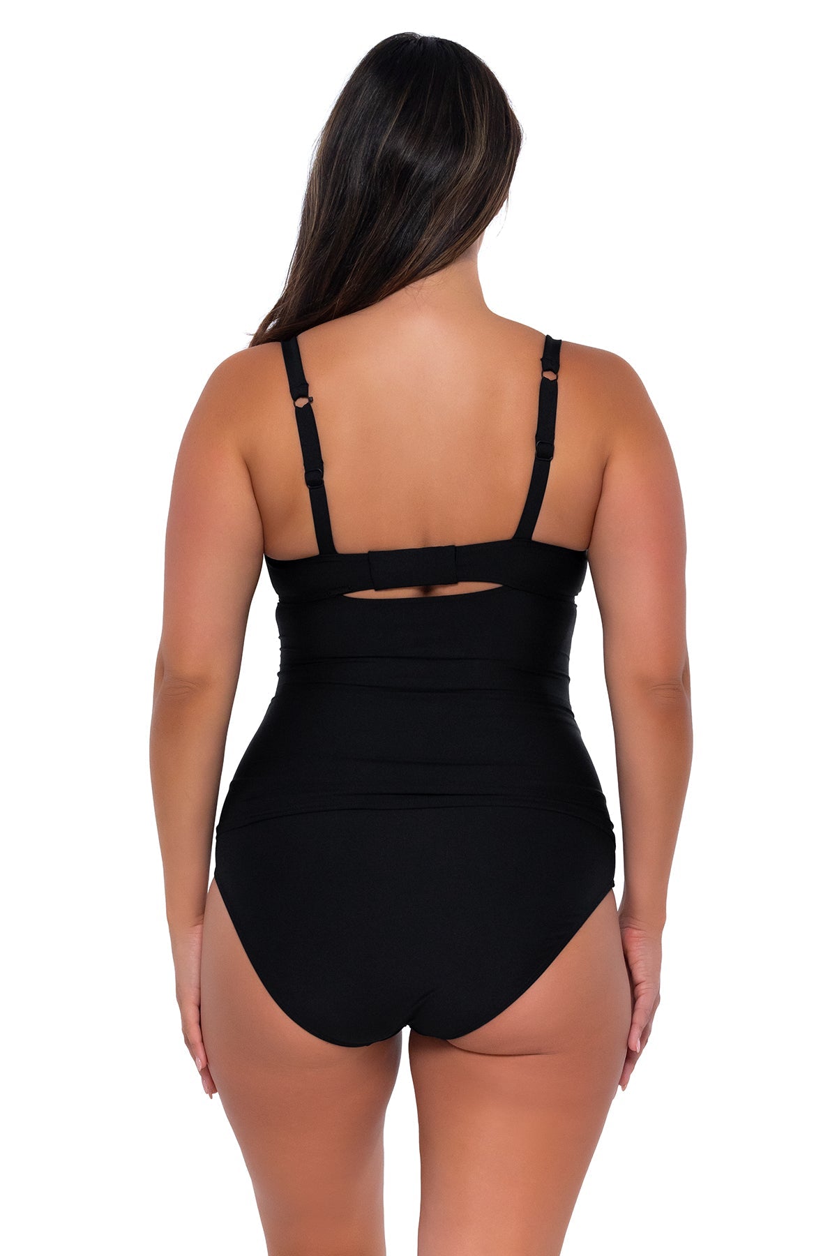 Sunsets Black Serena Tankini Top
