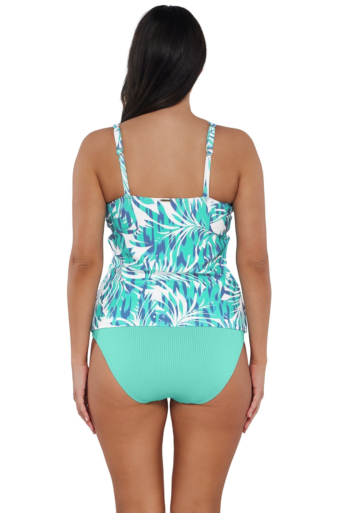 Sunsets Sea Breeze Sandbar Rib Taylor Tankini Top