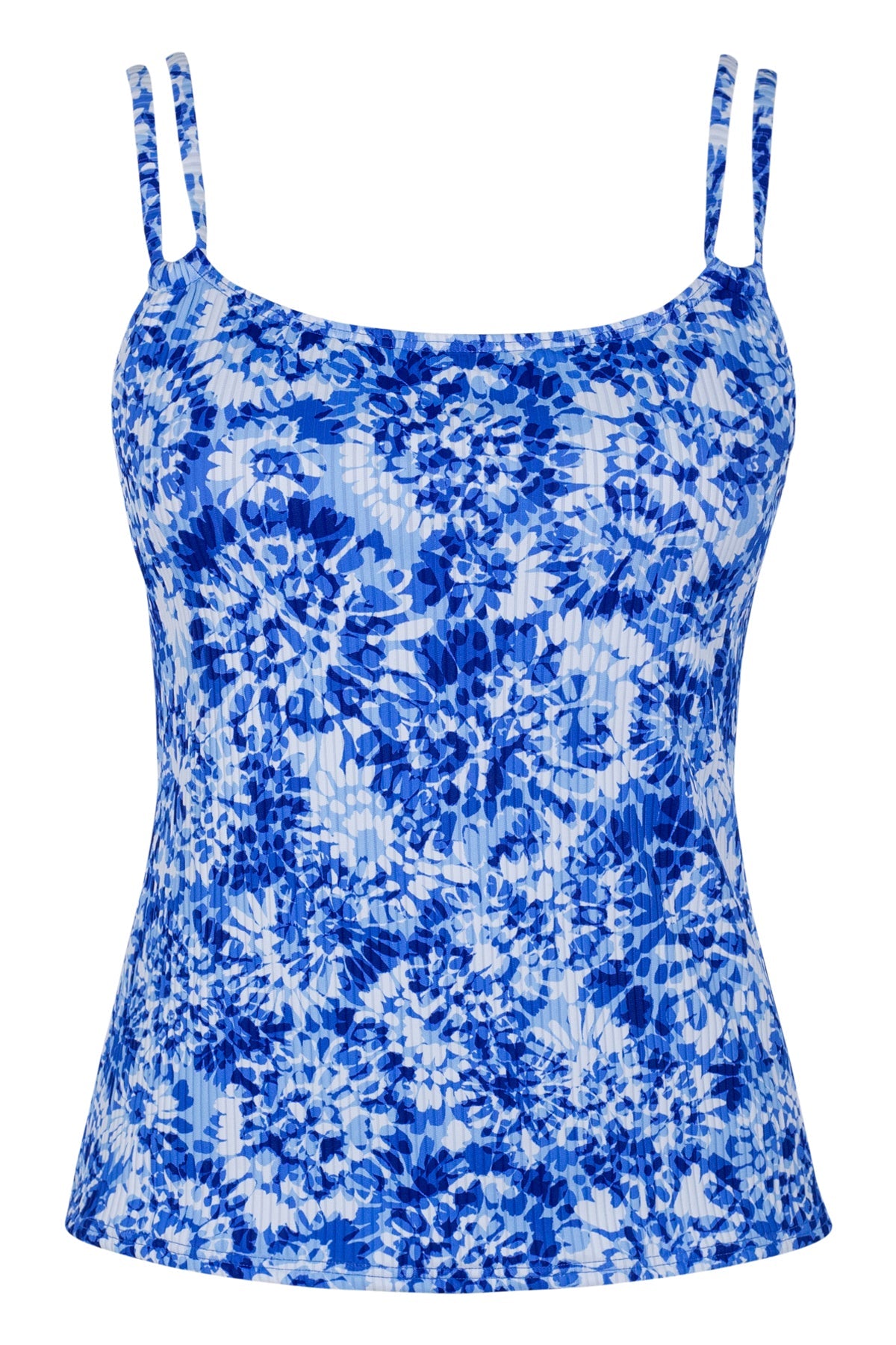 Sunsets Island Ink Rib Taylor Tankini Top