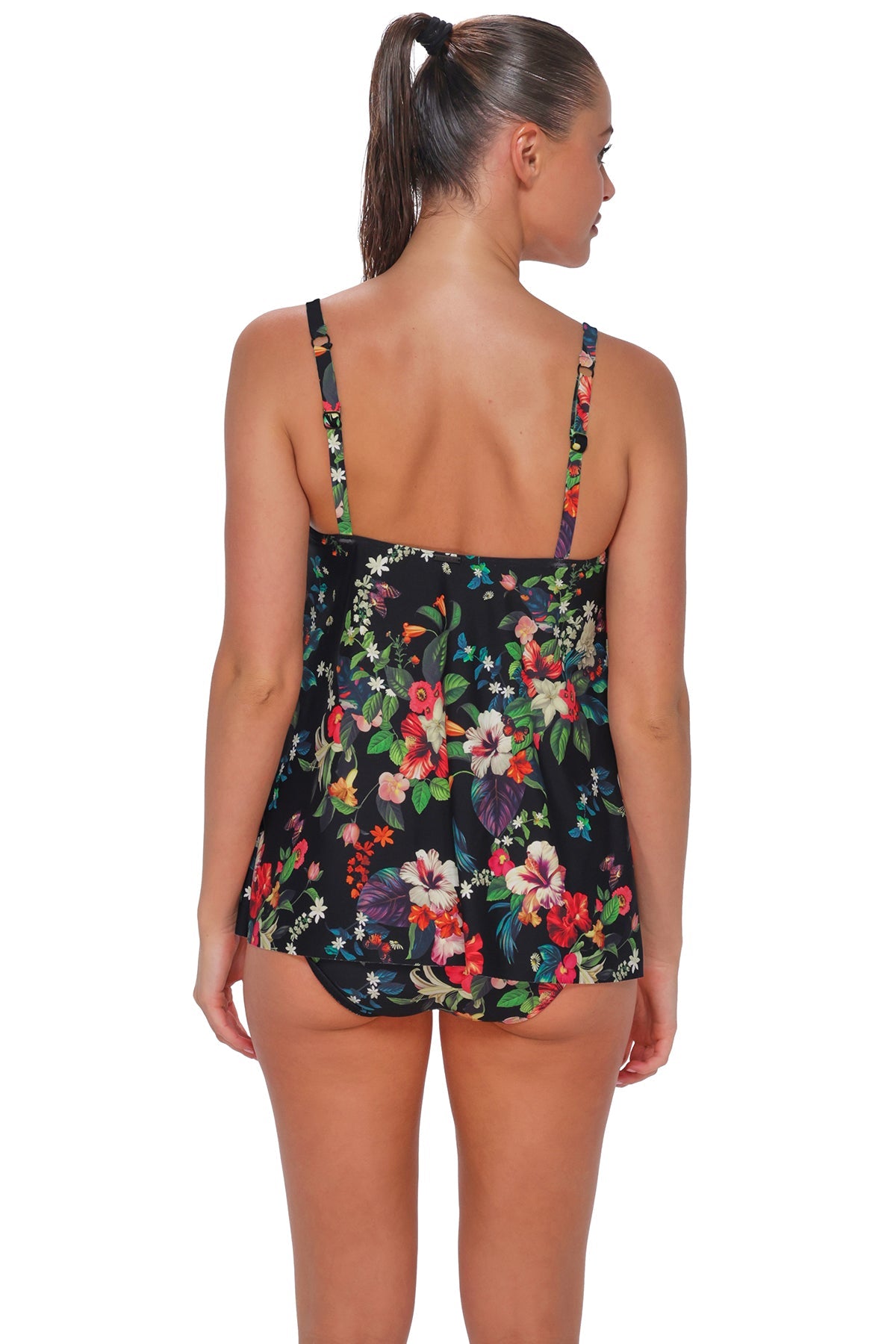 Sunsets Fleur Noire Elena Tankini Top