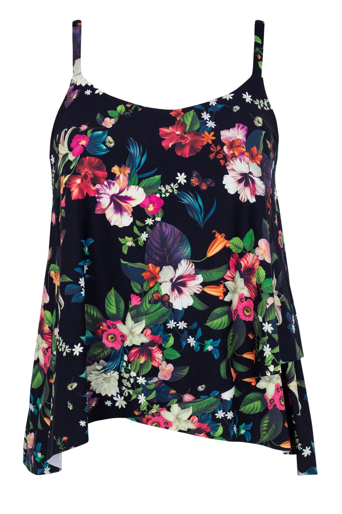 Sunsets Fleur Noire Elena Tankini Top