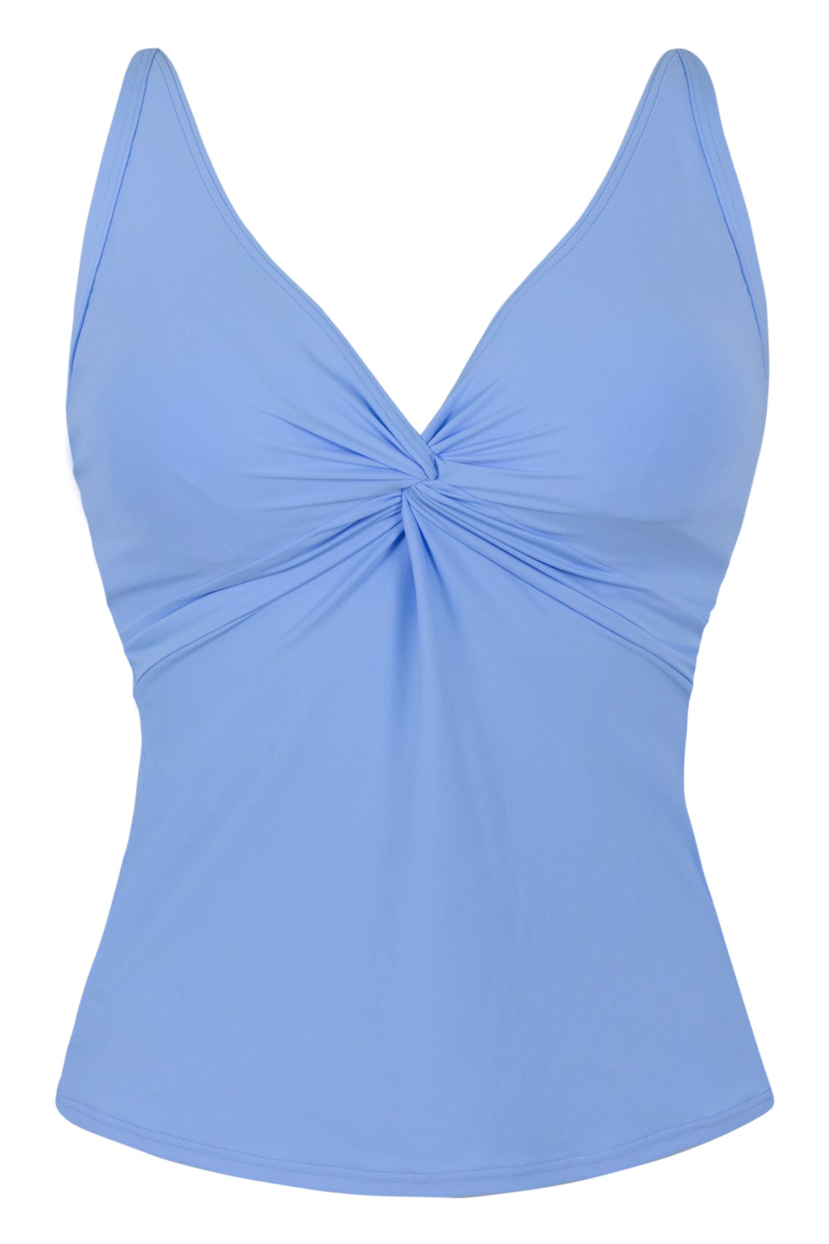 Sunsets Blue Whisper Forever Tankini Top