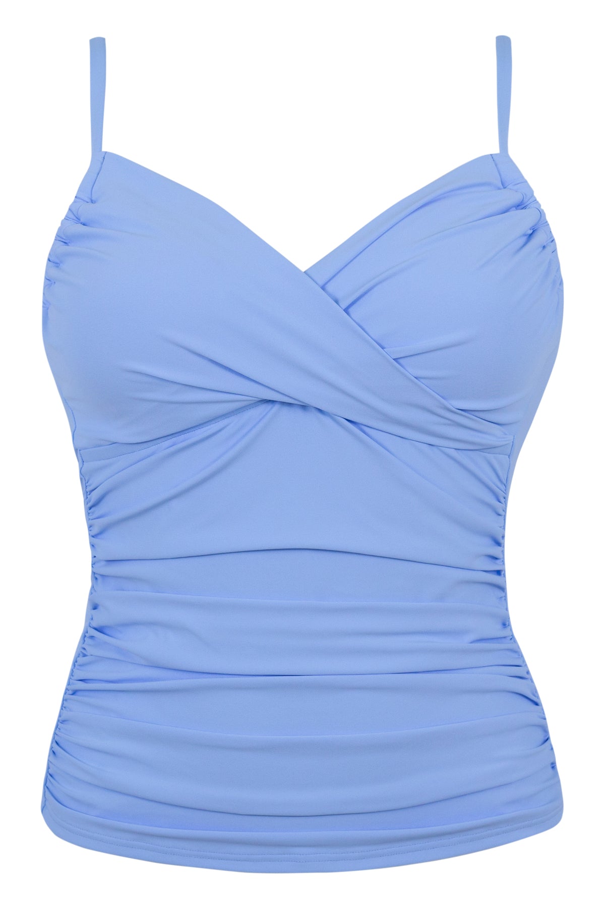 Sunsets Blue Whisper Simone Tankini Top