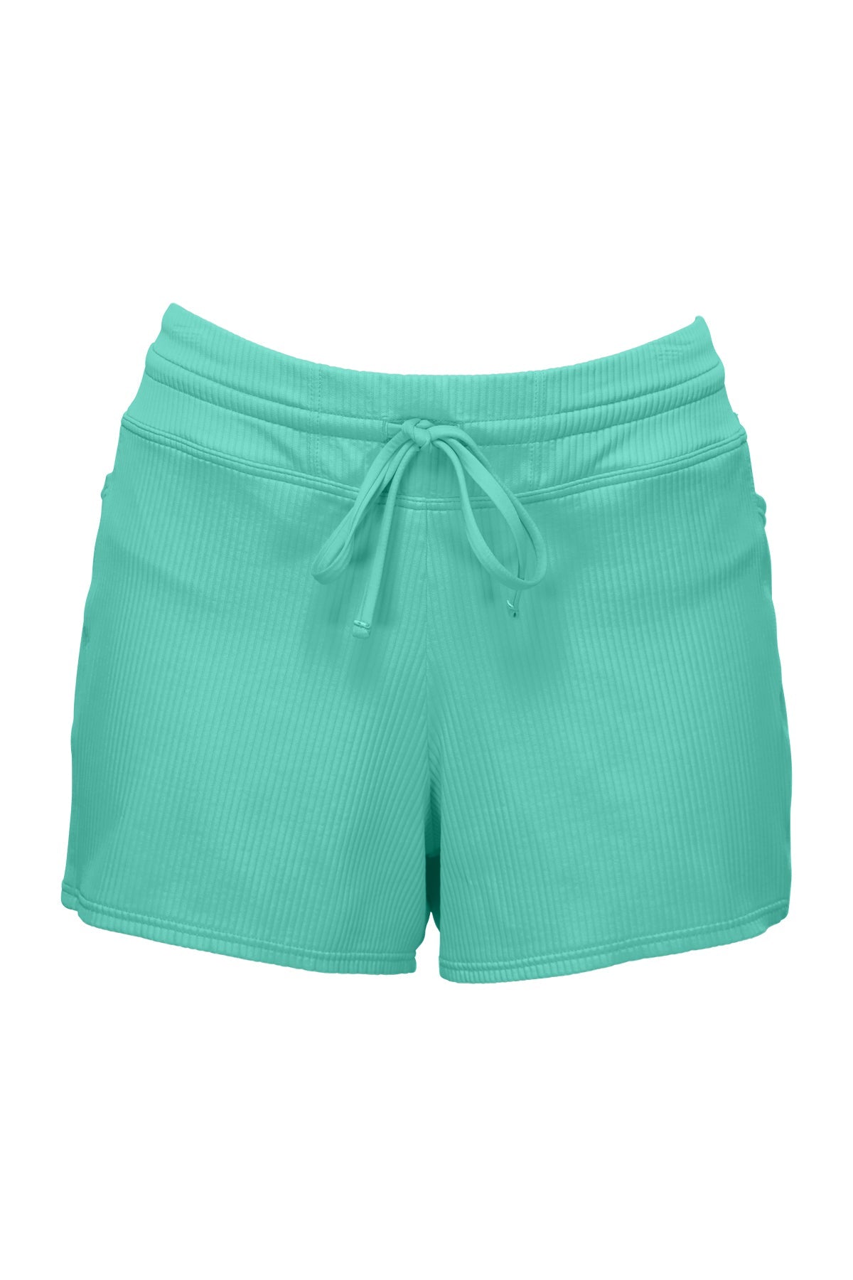 Sunsets Escape Aqua Mist Sandbar Rib Laguna Swim Short