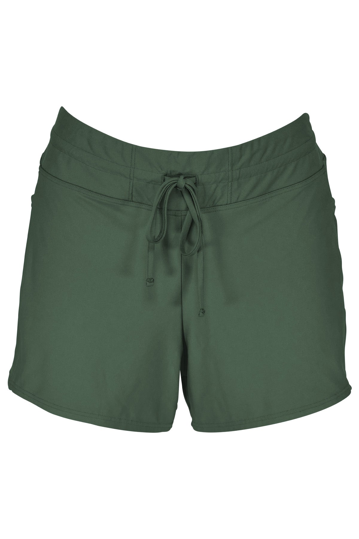 Sunsets Escape Island Green Laguna Swim Short Bottom