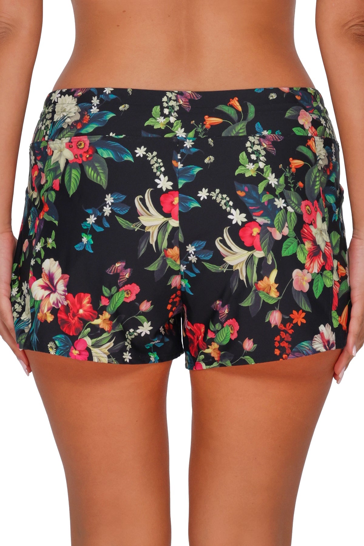 Sunsets Escape Fleur Noire Laguna Swim Short