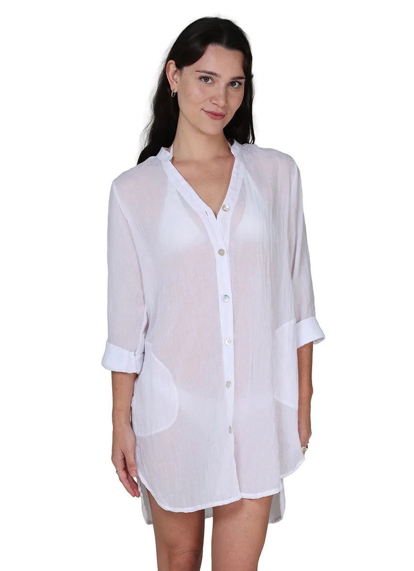 J. Valdi Plus Breeze Big Shirt Cover Up
