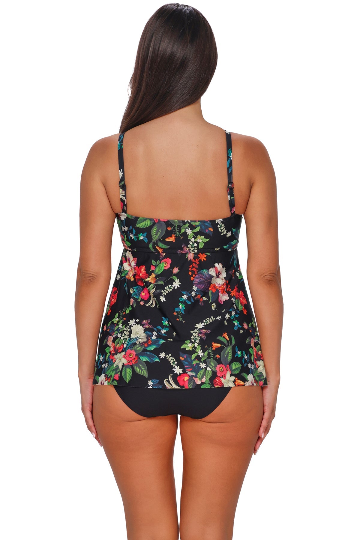 Sunsets Escape Fleur Noire Molly Bandeau Tankini Top