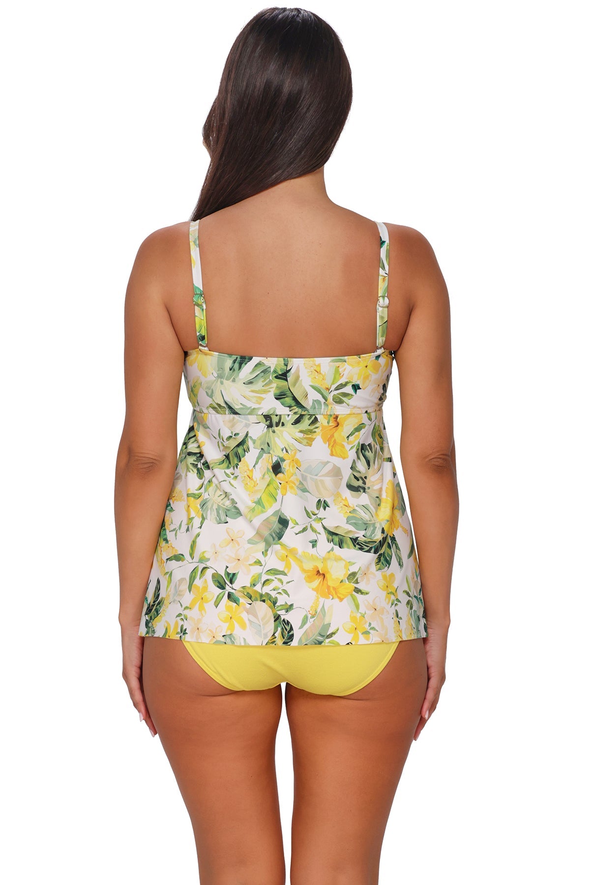 Sunsets Escape Isla Soleil Crepe Molly Bandeau Tankini Top