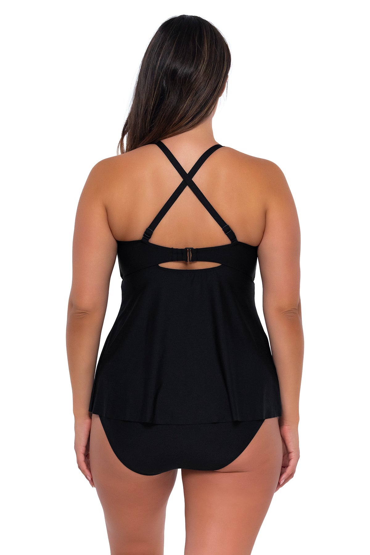 Sunsets Escape Black Tori Tankini