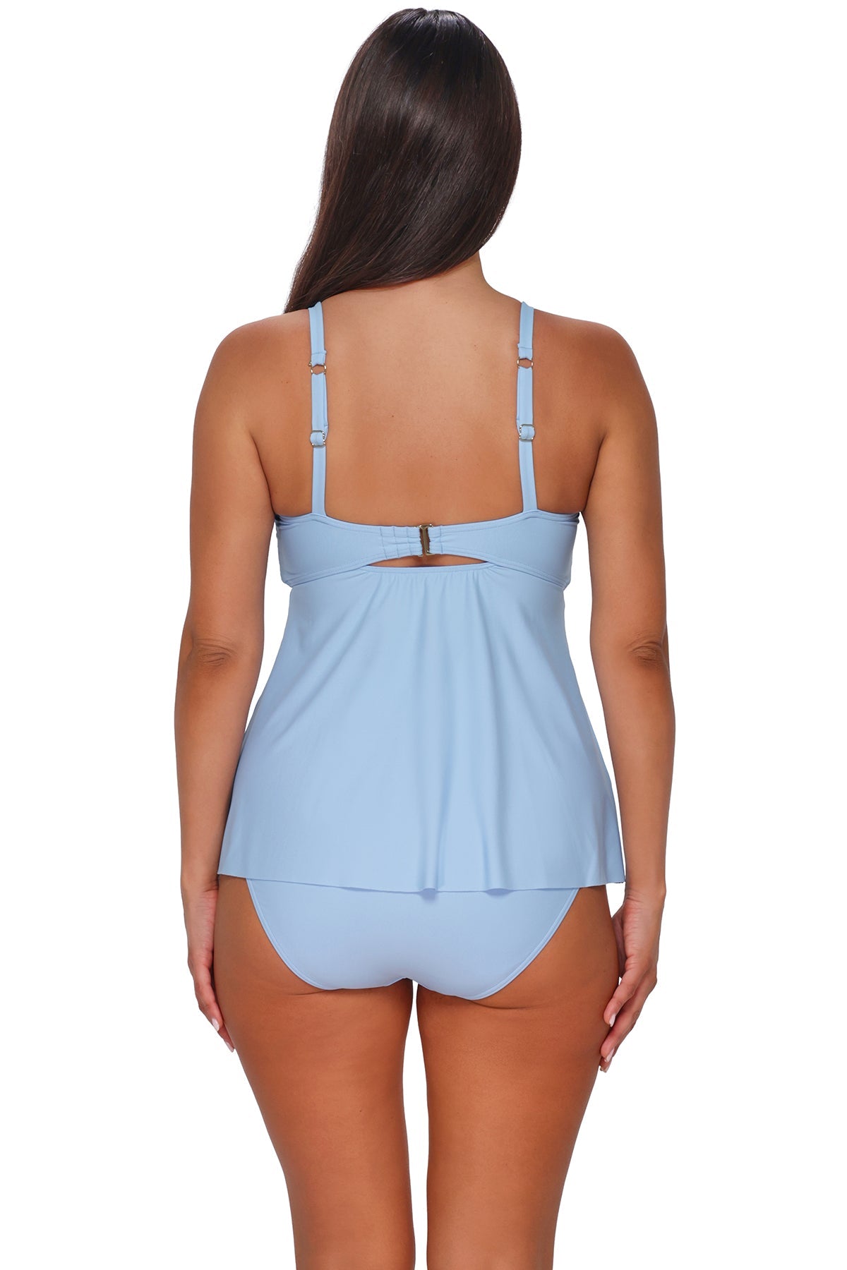Sunsets Escape Blue Whisper Tori Tankini Top