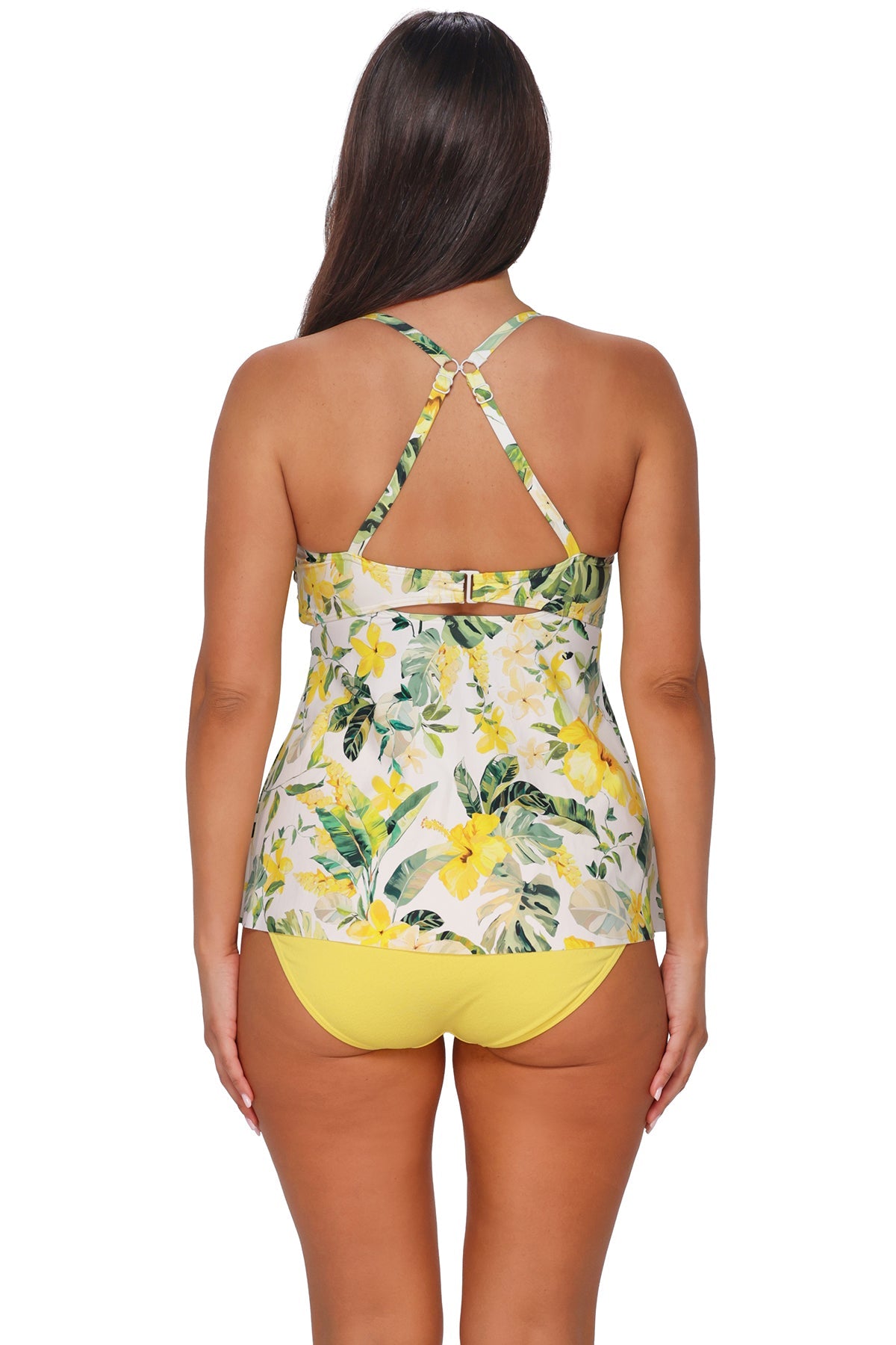 Sunsets Escape Isla Soleil Crepe Tori Tankini Top