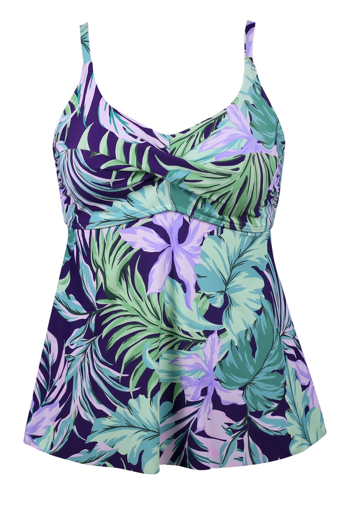 Sunsets Escape Palm Shade Tori Tankini Top