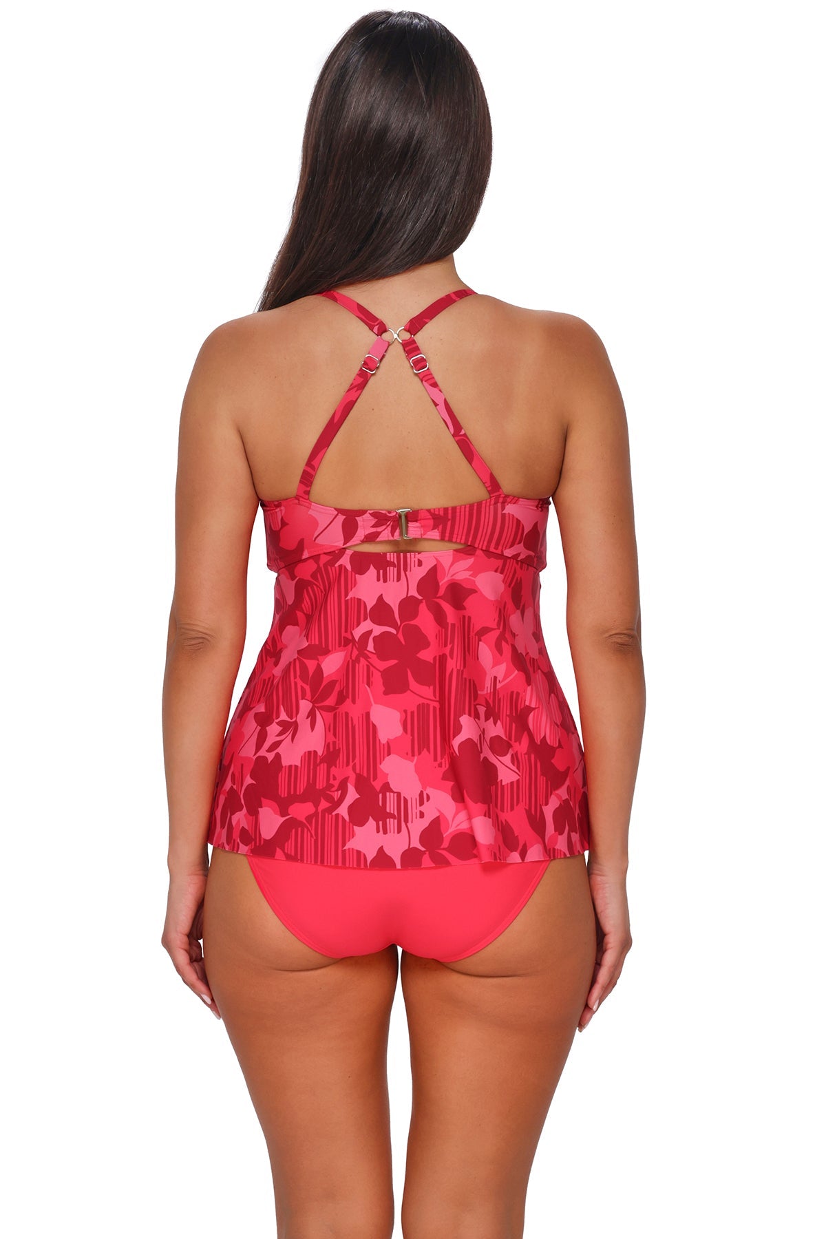 Sunsets Escape Rambling Rose Tori Tankini Top