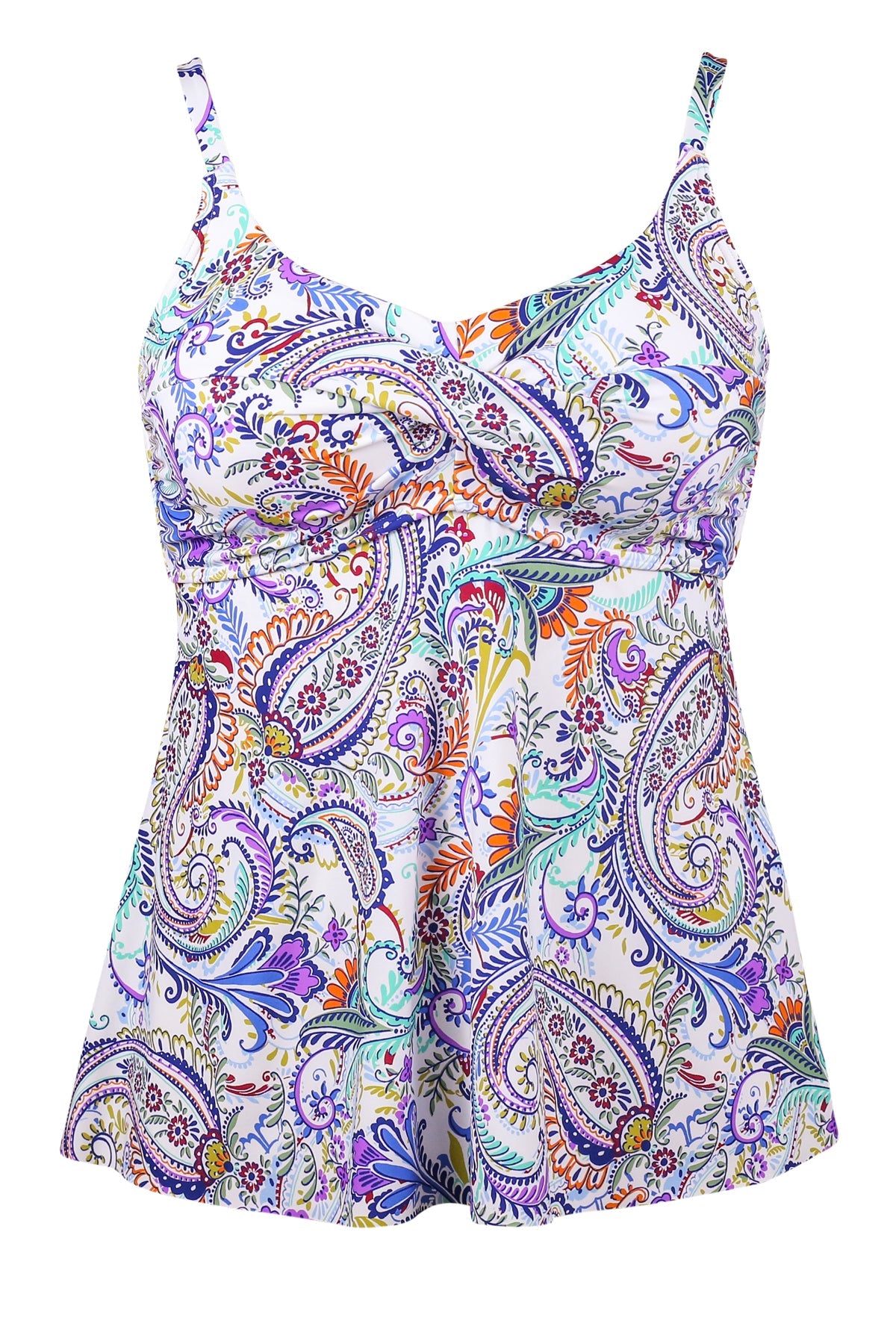 Sunsets Escape Tide Pool Twist Tori Tankini Top