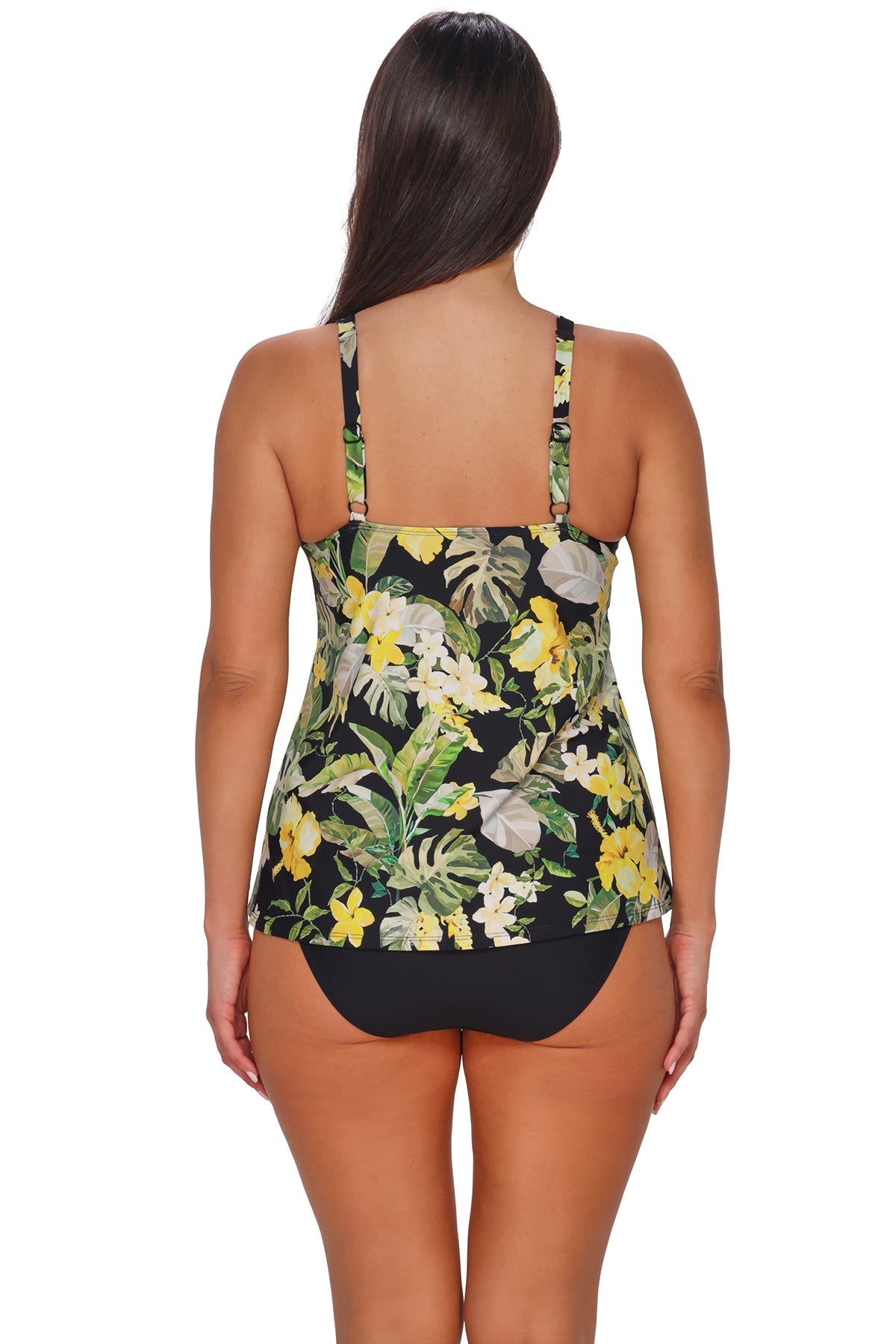 Sunsets Escape Night Bloom Jenna Tankini Top
