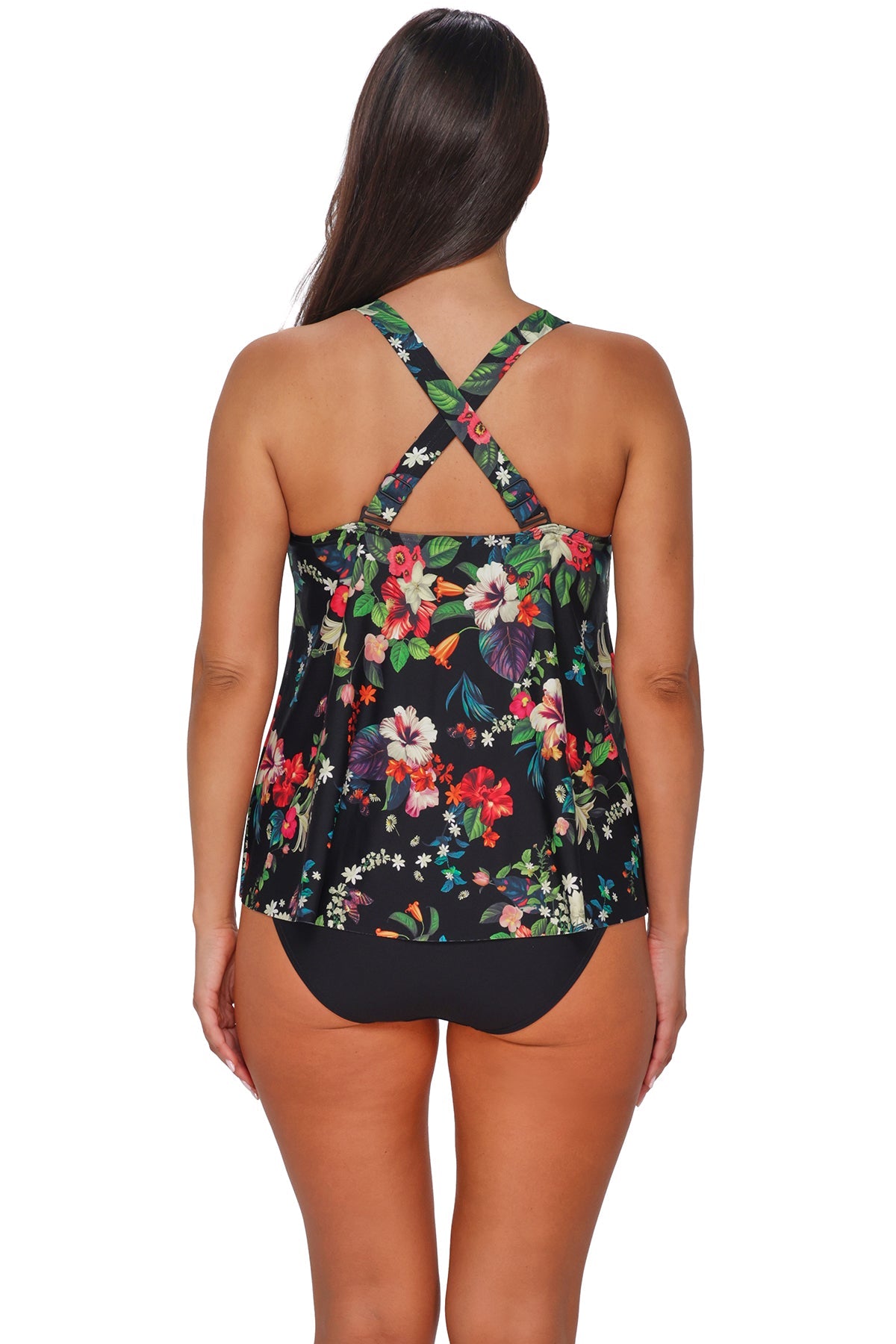 Sunsets Escape Fleur Noire Sadie Tankini Top