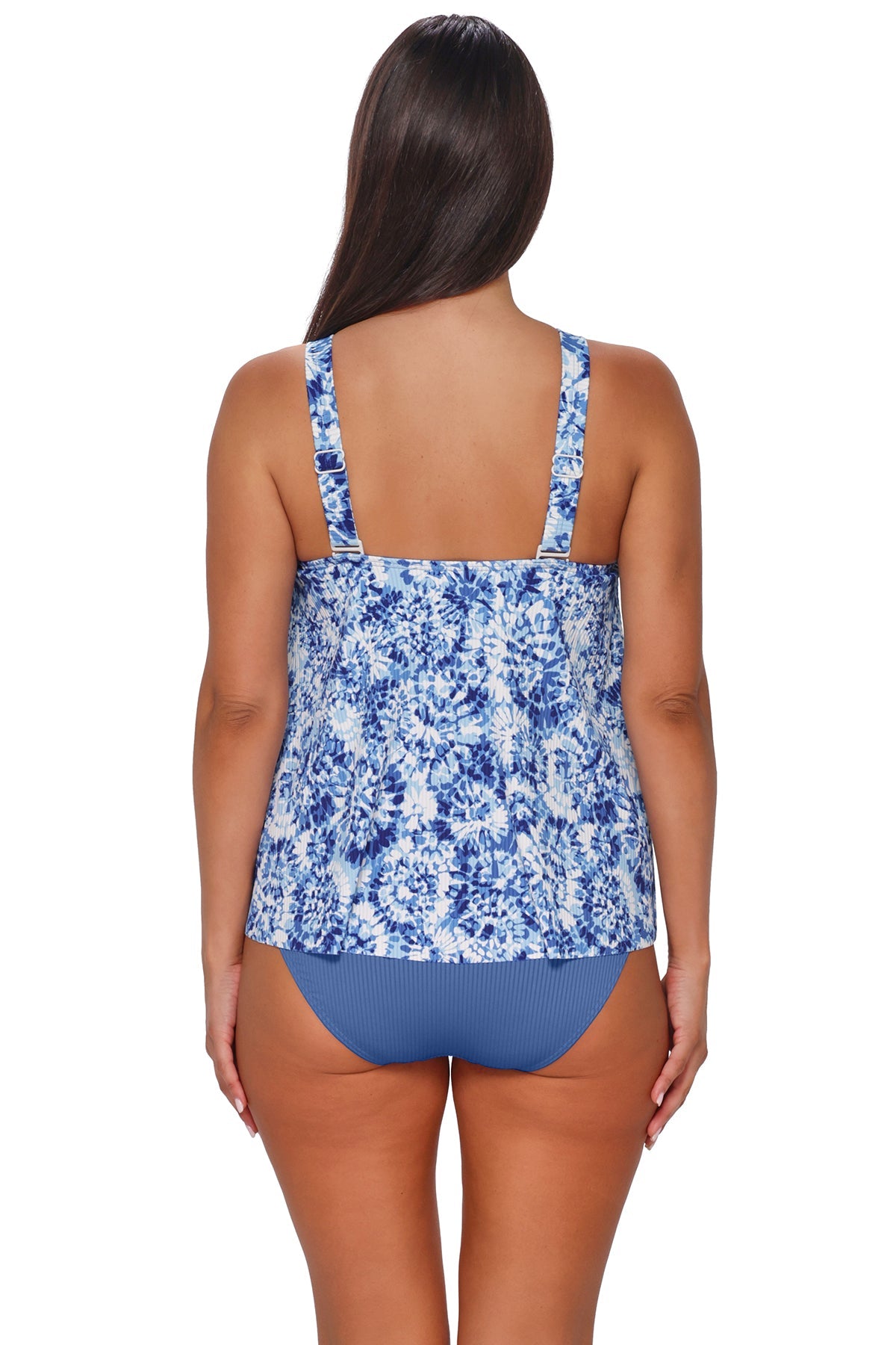Sunsets Escape Island Ink Rib Sadie Tankini Top