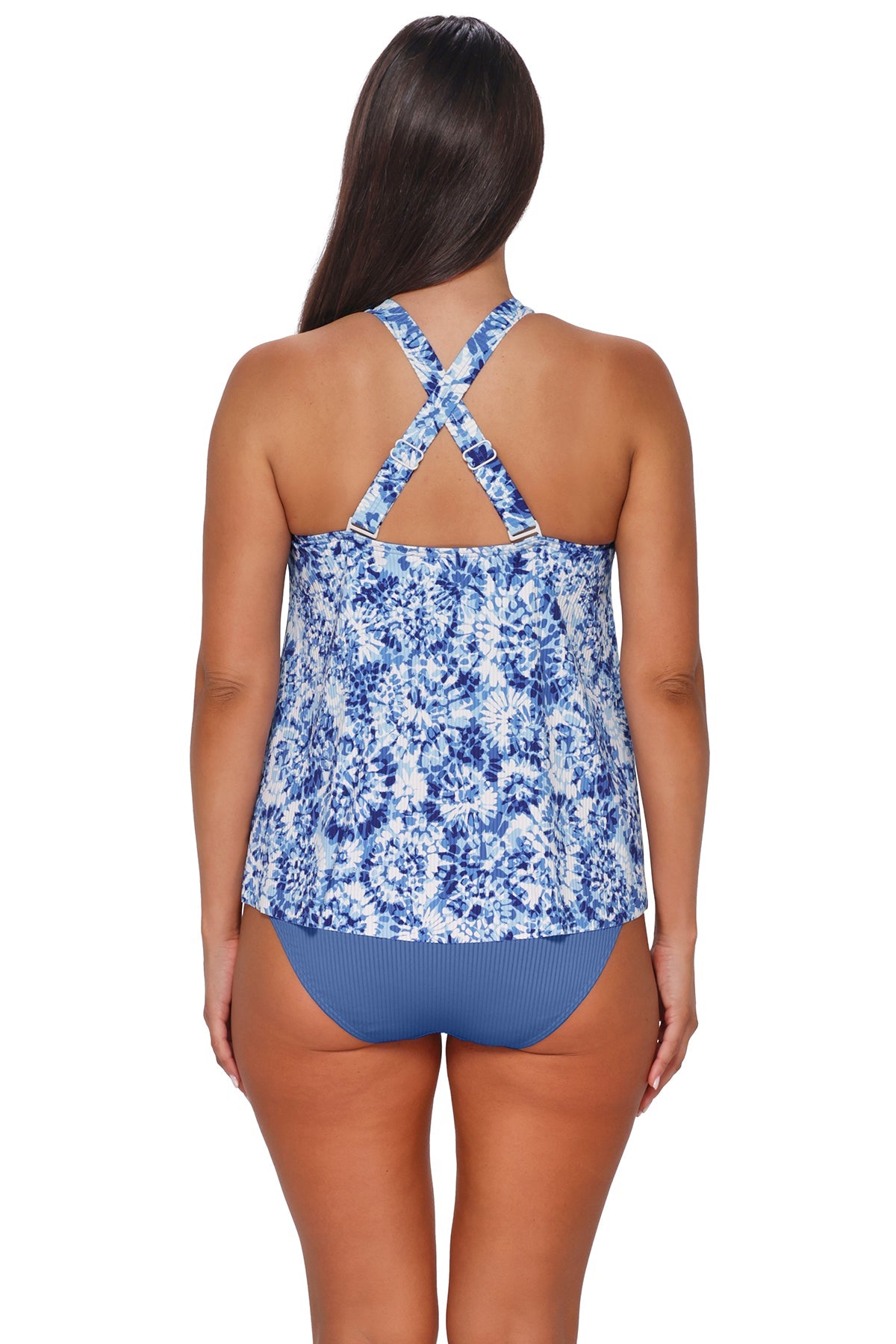 Sunsets Escape Island Ink Rib Sadie Tankini Top