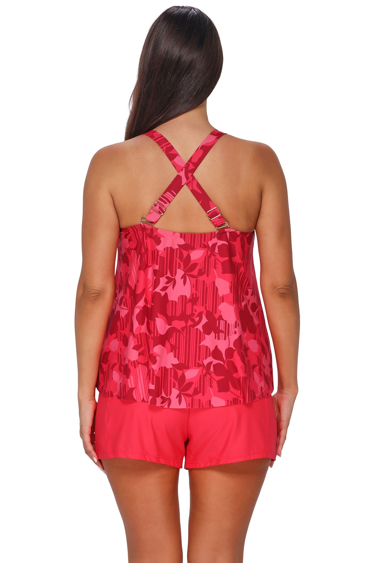 Sunsets Escape Rambling Rose Sadie Tankini Top