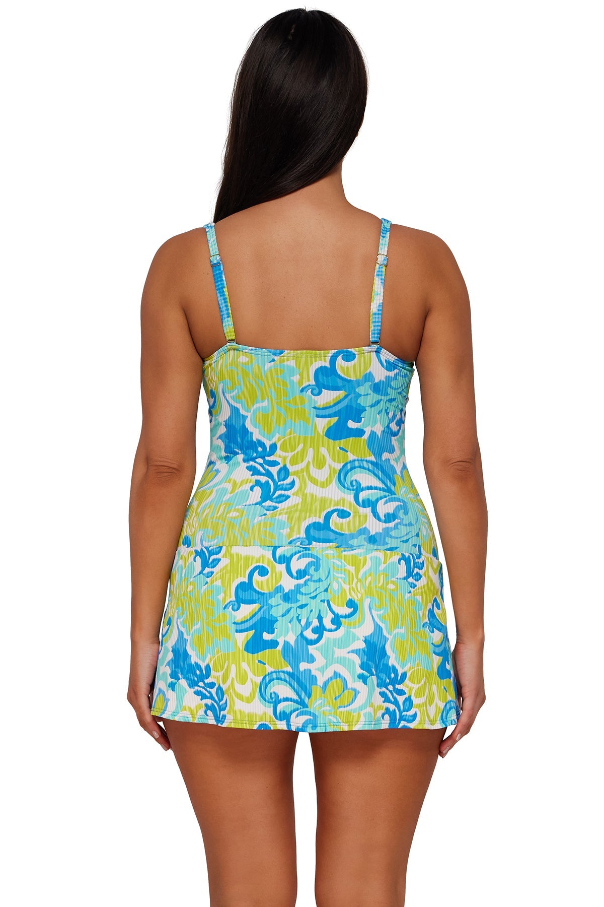 Sunsets Escape Ocean Muse Sandbar Rib Sienna Swim Dress