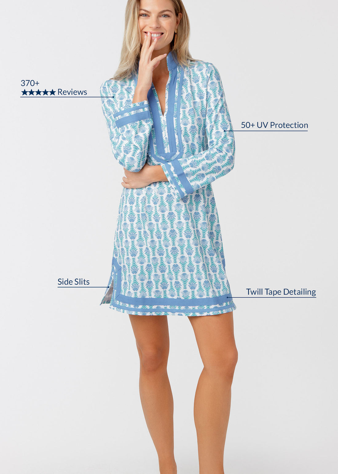 Cabana Life Flora Tunic Dress
