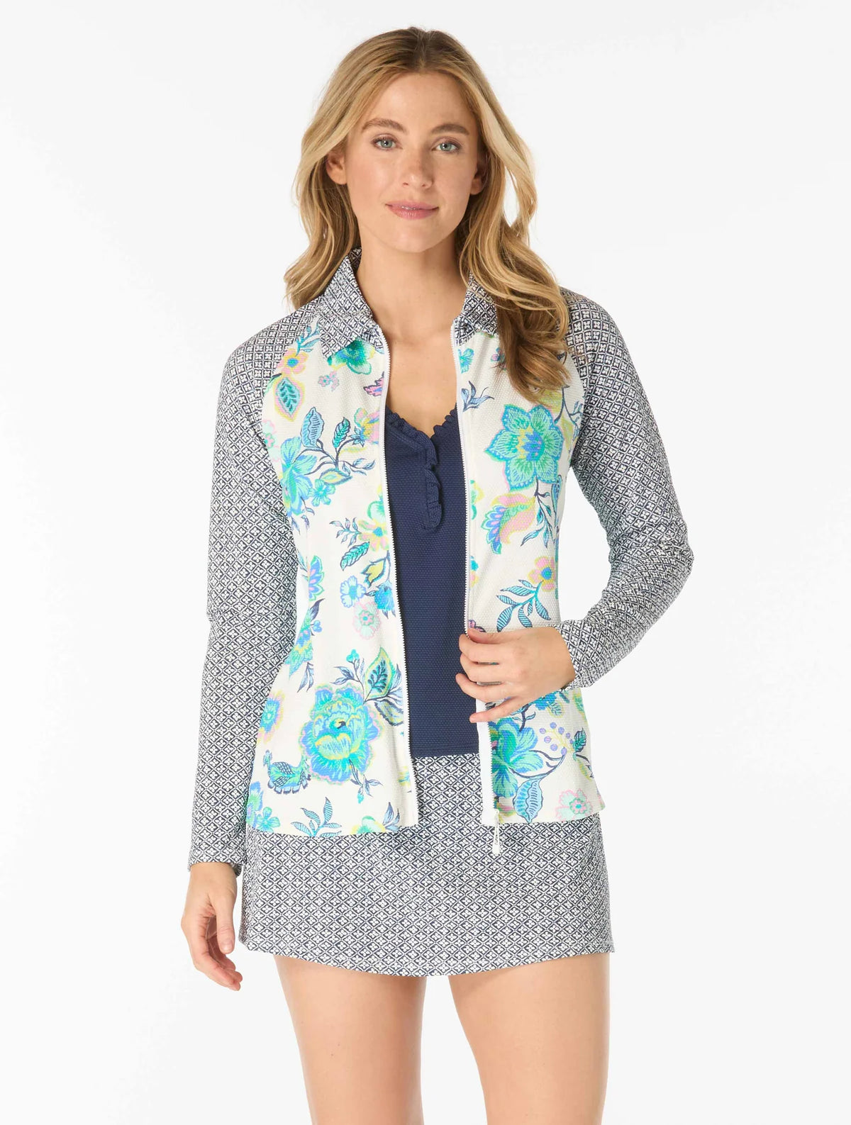 Beach House Diamond Meadows Karen Relaxed Fit Rashguard