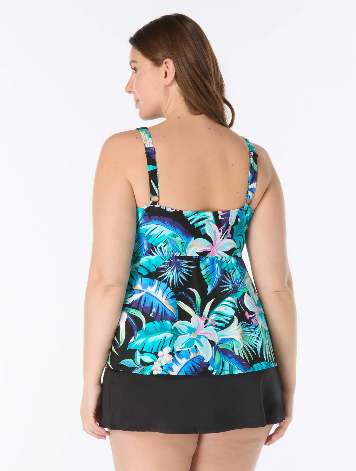 Beach House Plus Island Rhythm Willow Tankini Top