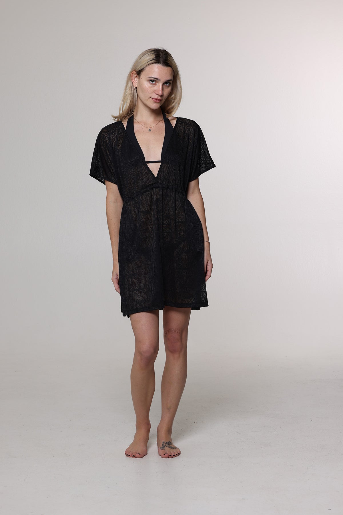 J. Valdi Havana Empire Waist Caftan