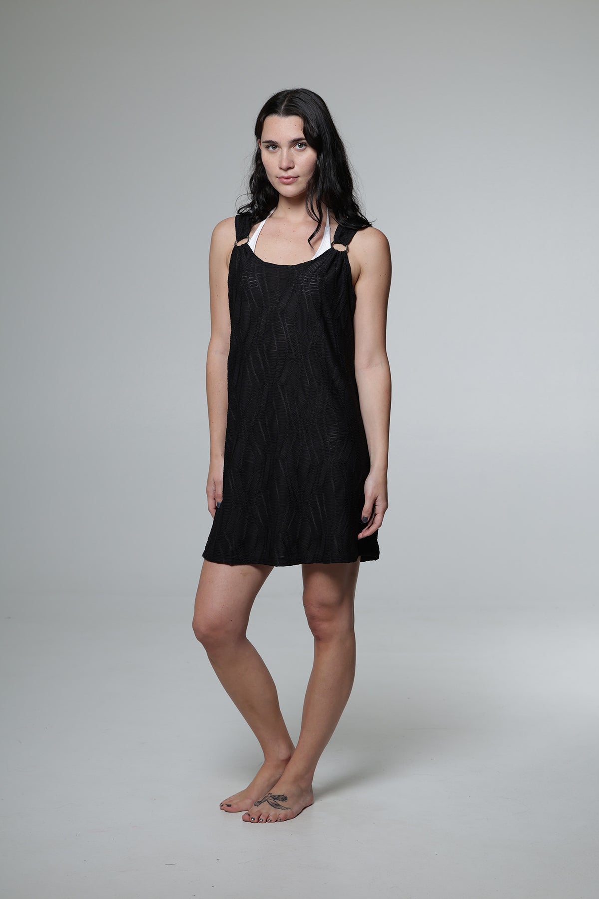 SALE J. Valdi Ipanema Ring Tank Dress Cover Up