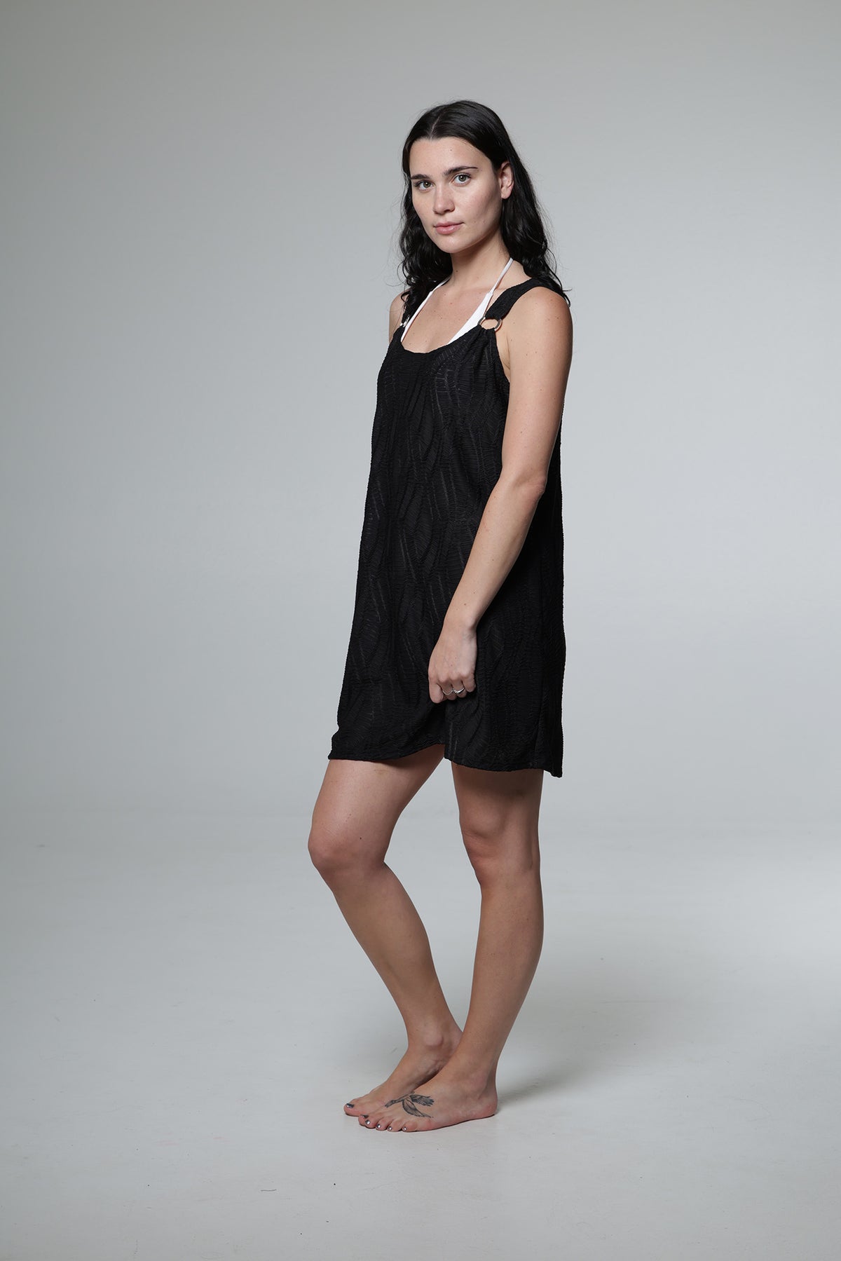 SALE J. Valdi Ipanema Ring Tank Dress Cover Up