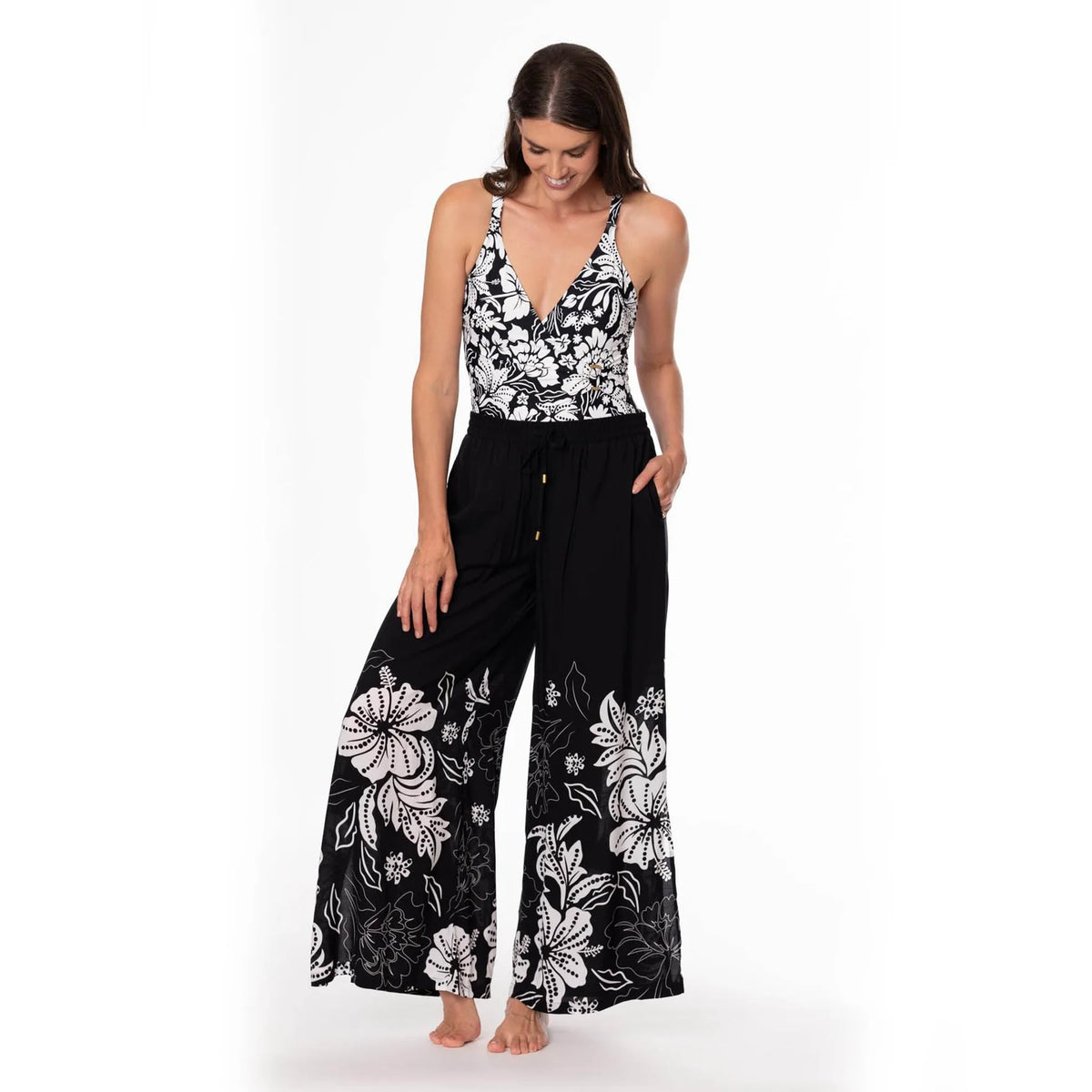 Jantzen Heritage Josephine Pull On Pant Cover Up