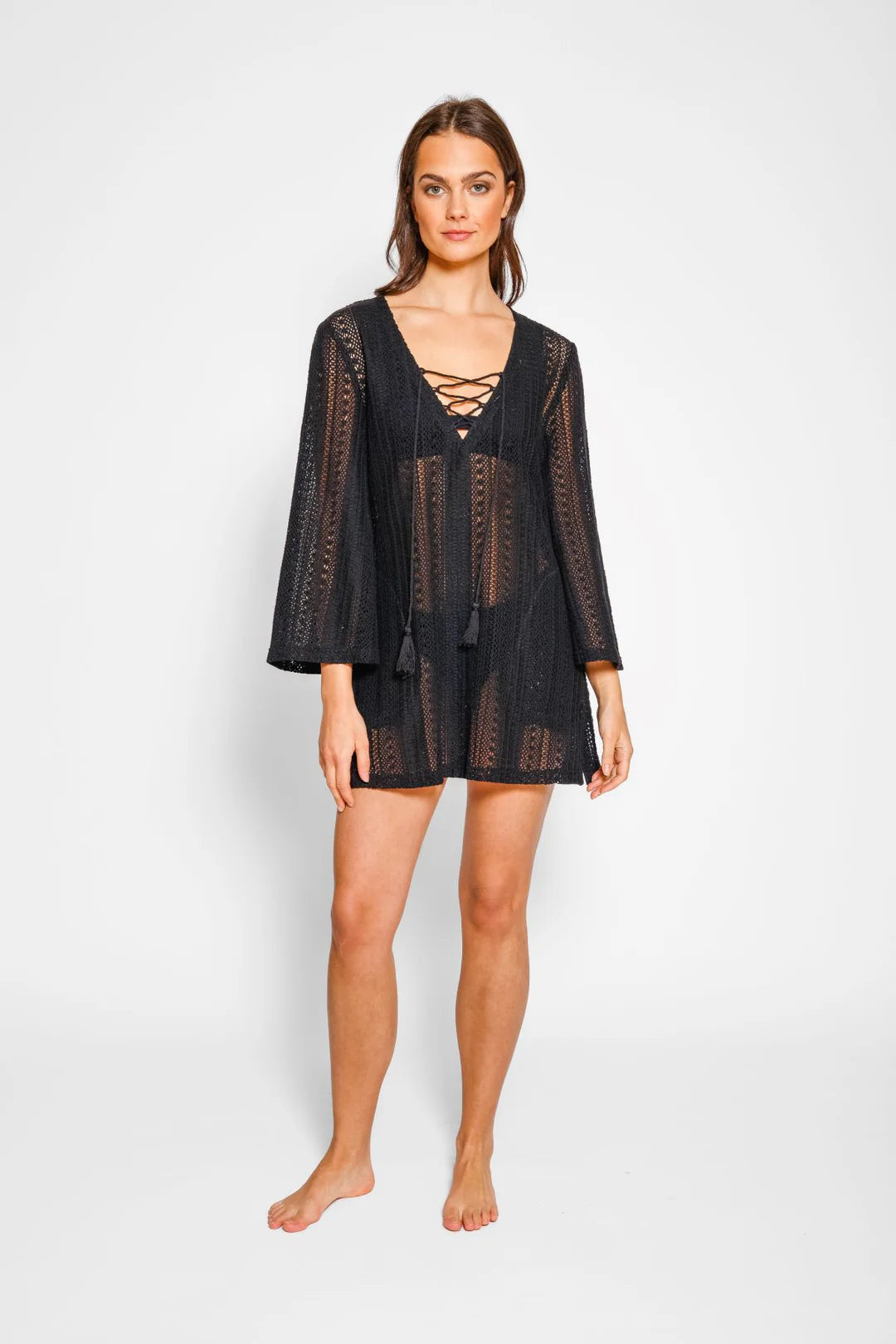 KOY Resort Amalfi Black Tunic