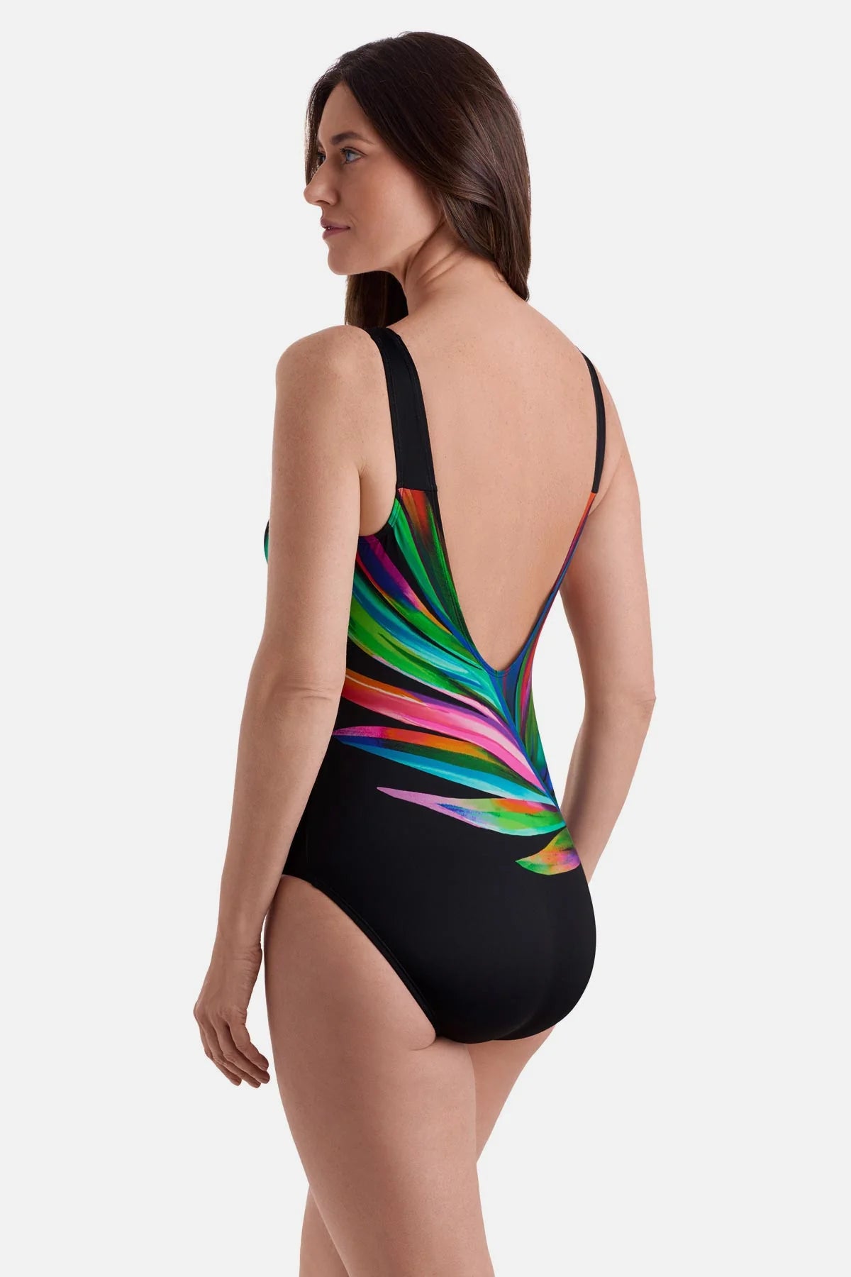 Longitude Palm Dancer Scoopneck One Piece
