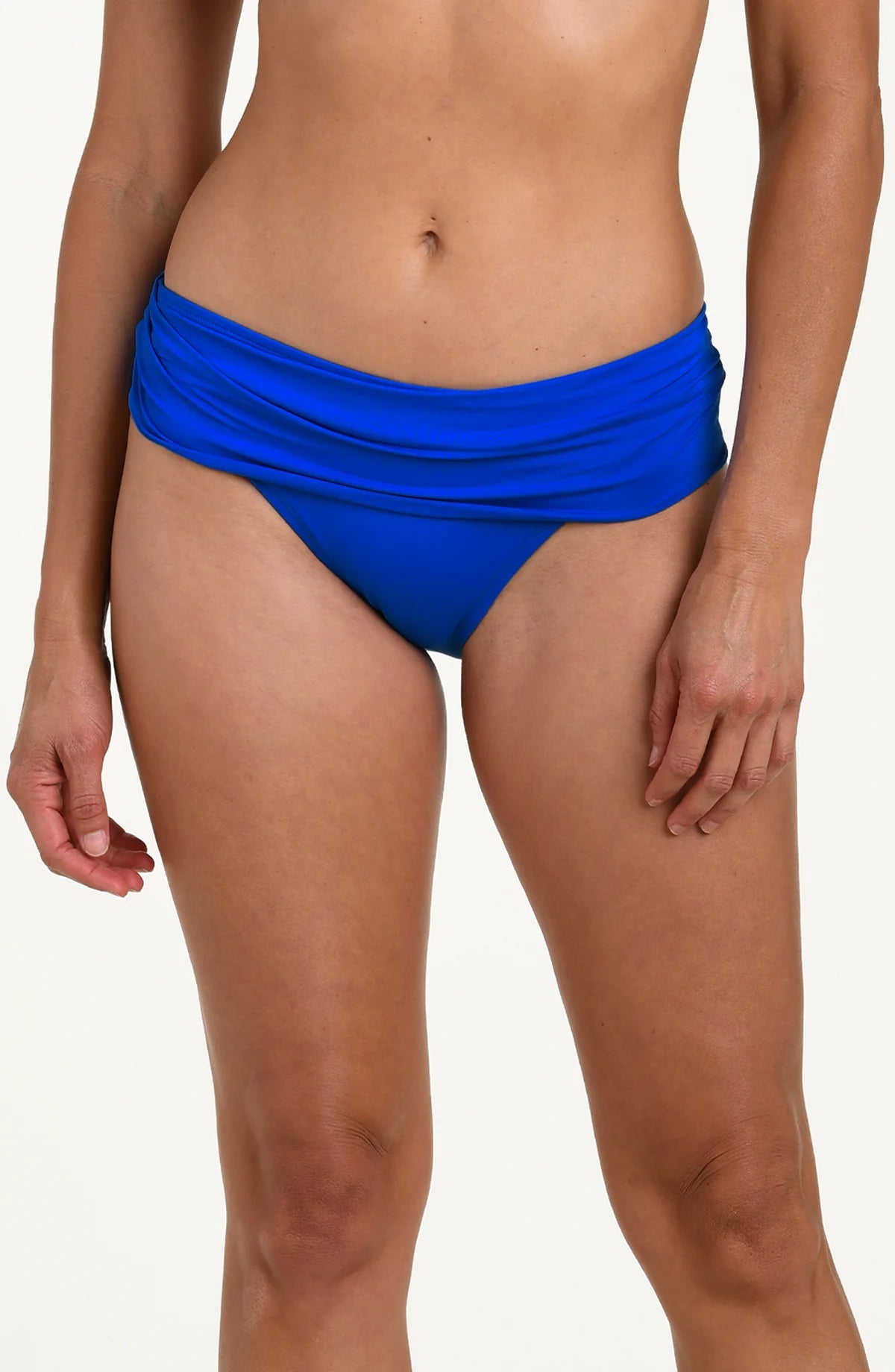 La Blanca Lapis Shirred Band Hipster Bottom