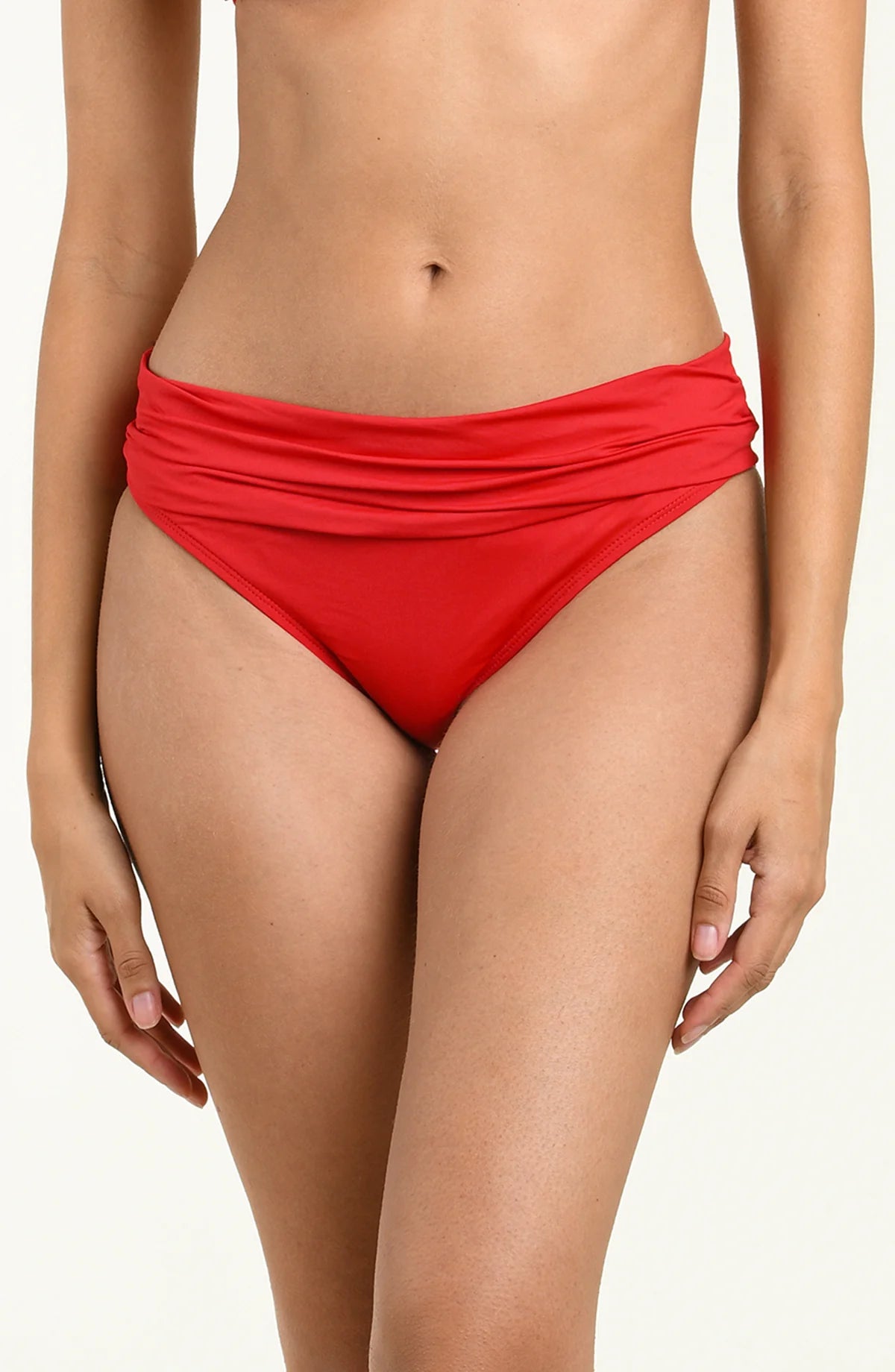 La Blanca Ruby Shirred Band Hipster Bottom