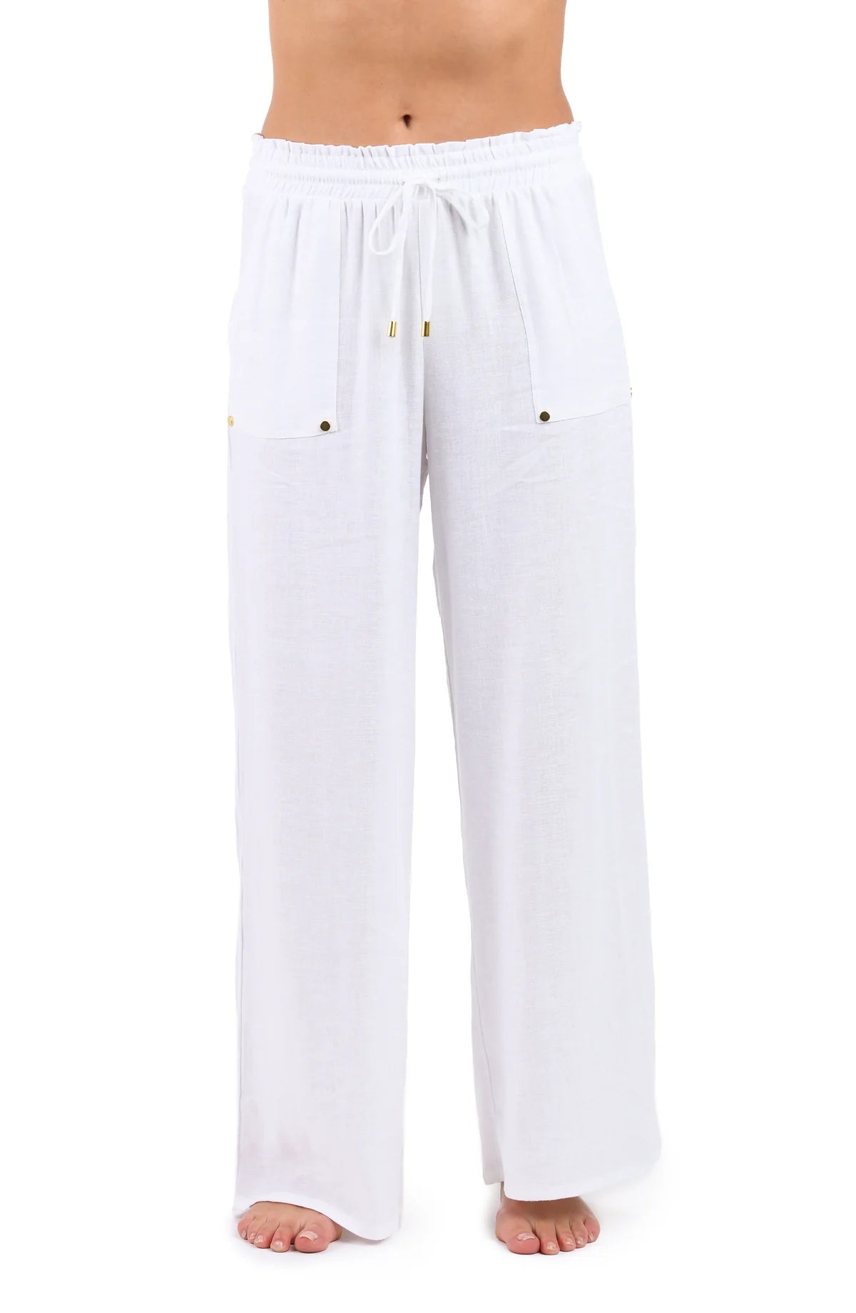 La Blanca Delphine Coast White Beach Pant