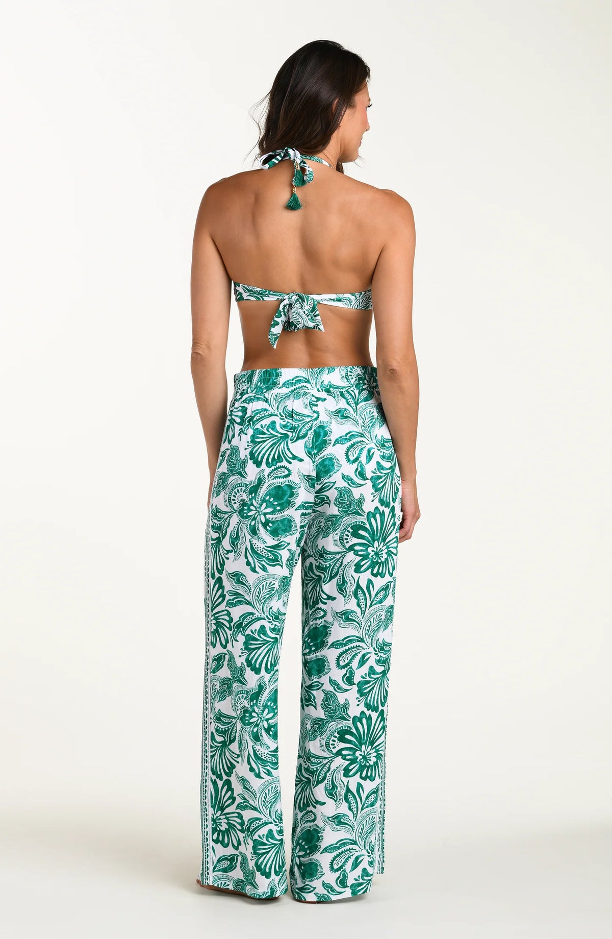 La Blanca Botanical Brocade Jungle Pants Cover Up