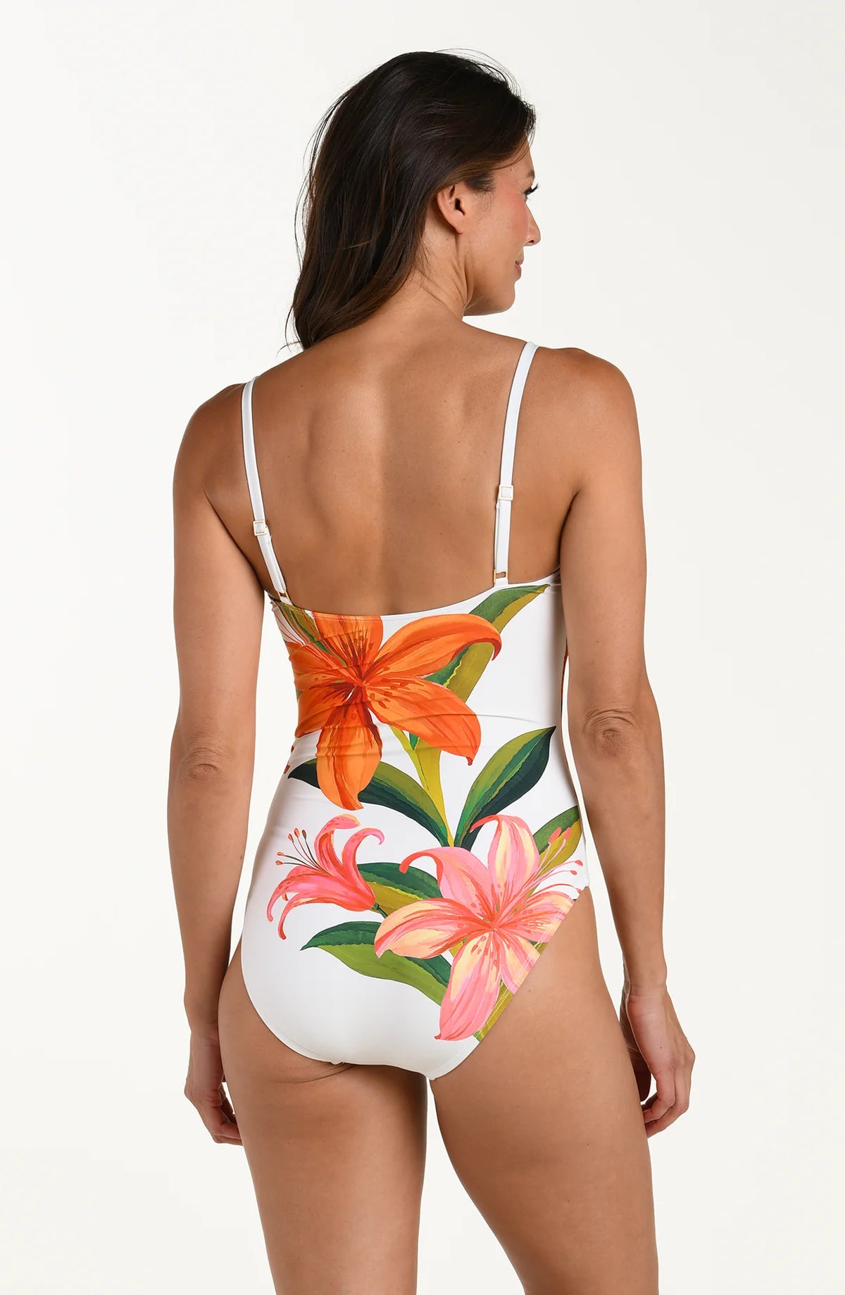 La Blanca Jungle Blossoms Lingerie One Piece