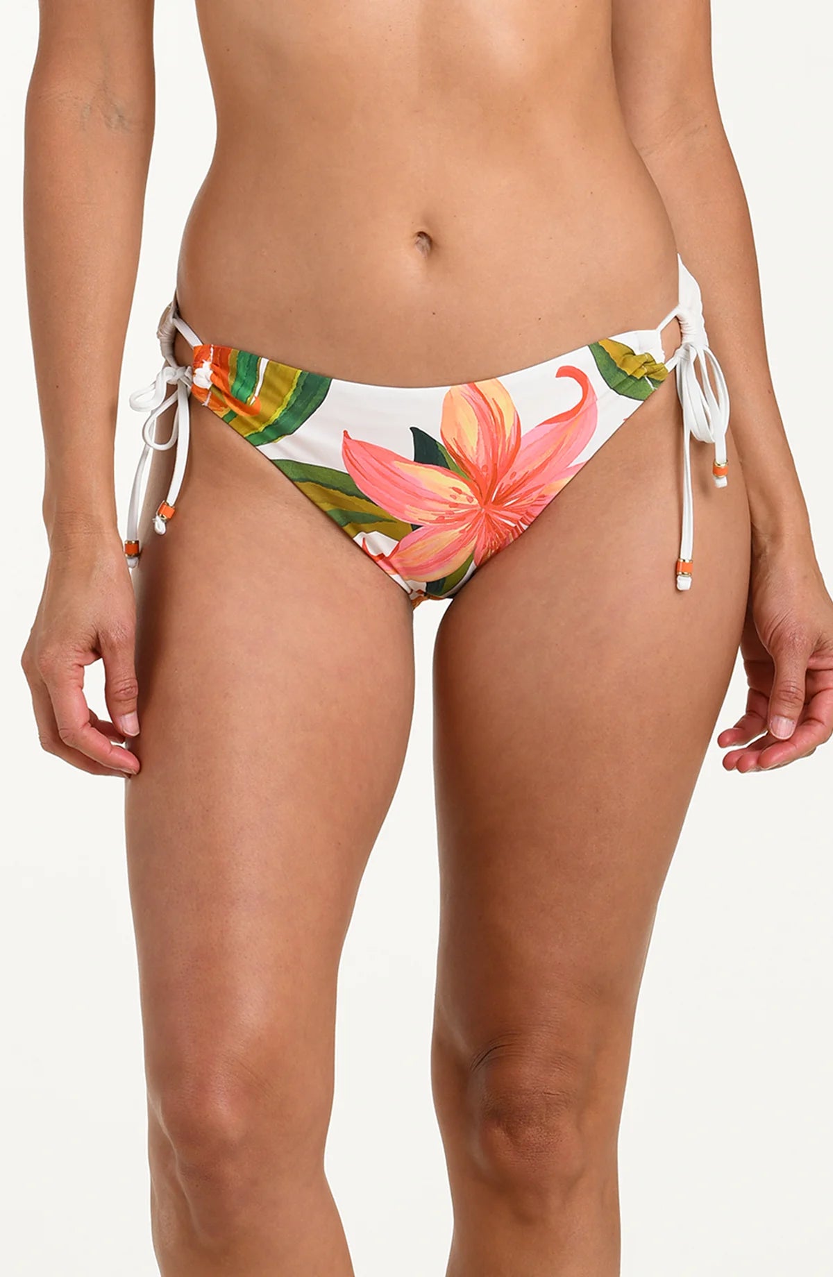 La Blanca Jungle Blossoms Adjustable Loop Hipster Bottom
