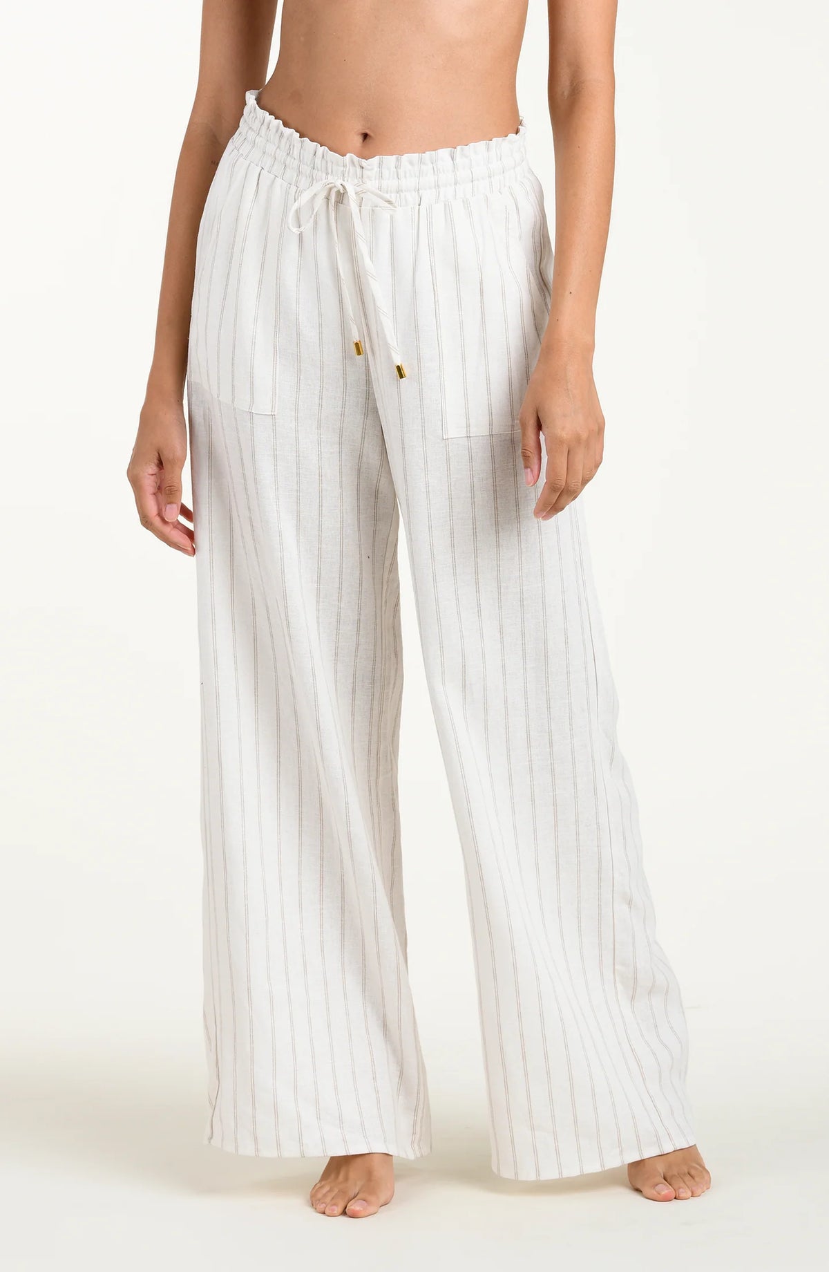La Blanca Delphine Coast Cream Beach Pant