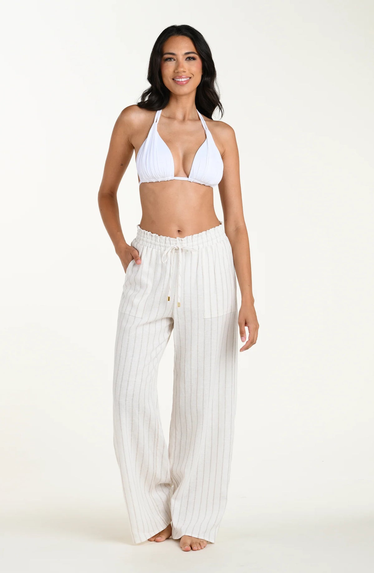 La Blanca Delphine Coast Cream Beach Pant