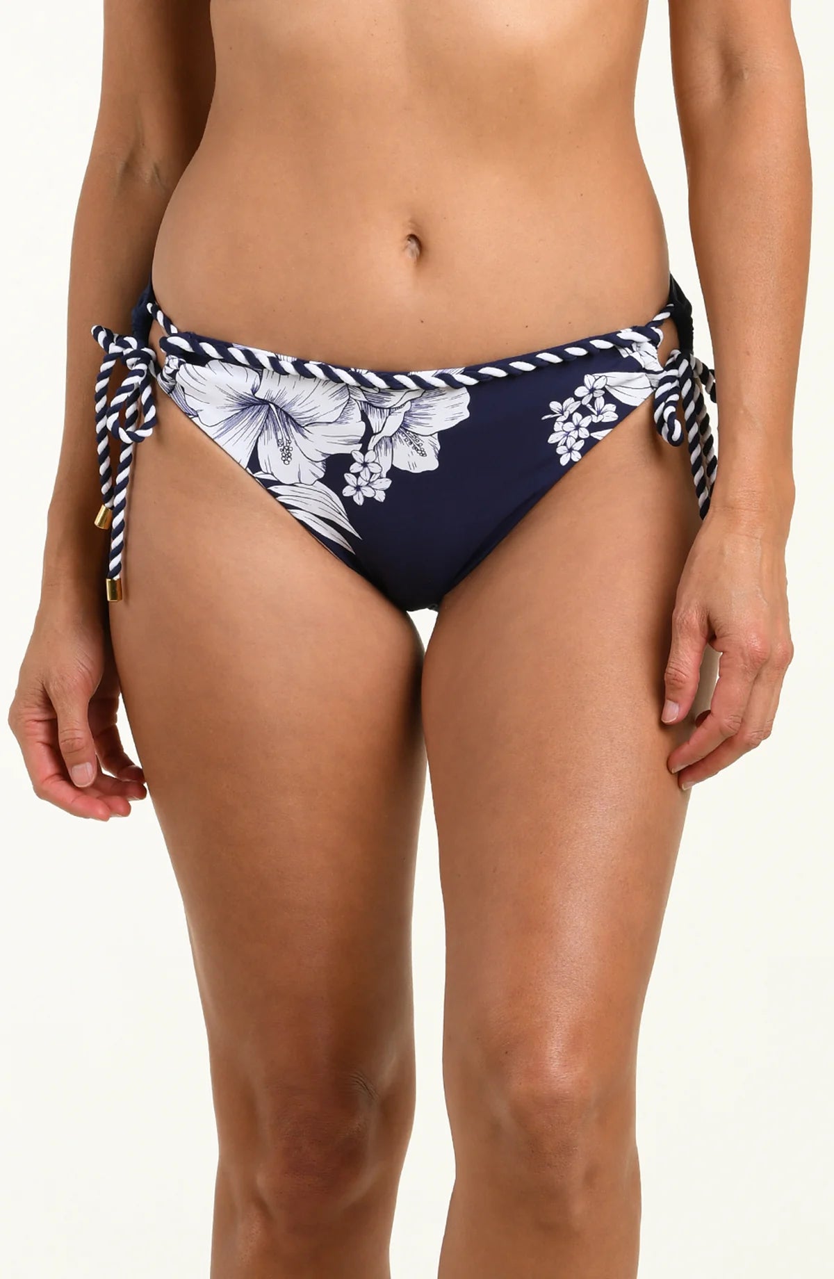 La Blanca Mariner Blooms Adjustable Loop Hipster Bottom