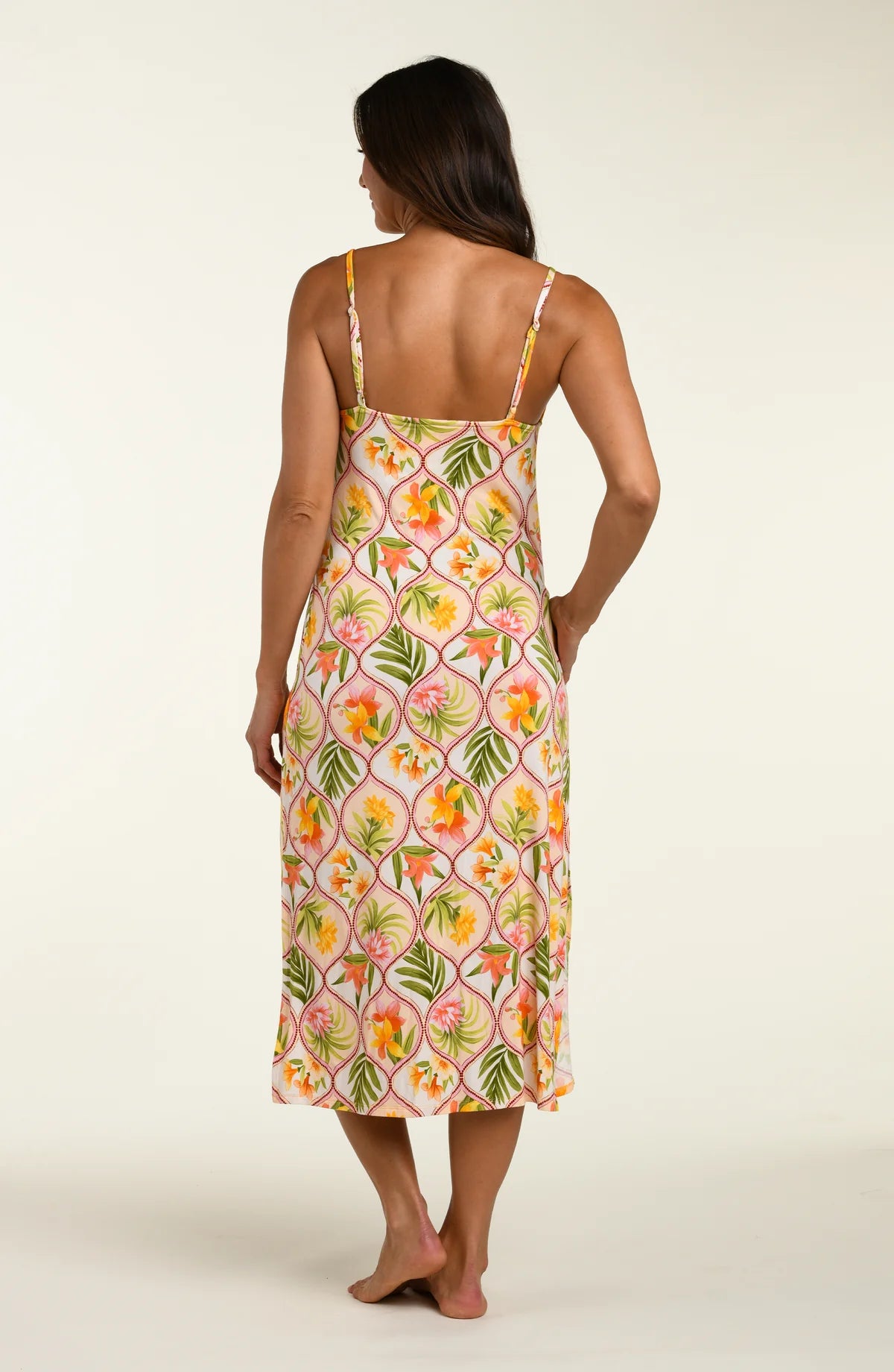 La Blanca Palm Nouveau Maxi Tank Dress